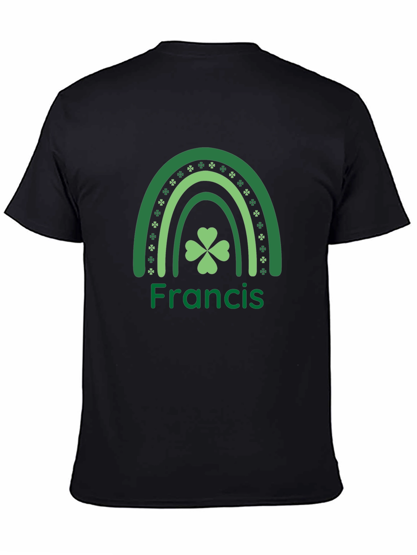 St. Patricks Day Francis Shamrock Rainbow T-Shirt