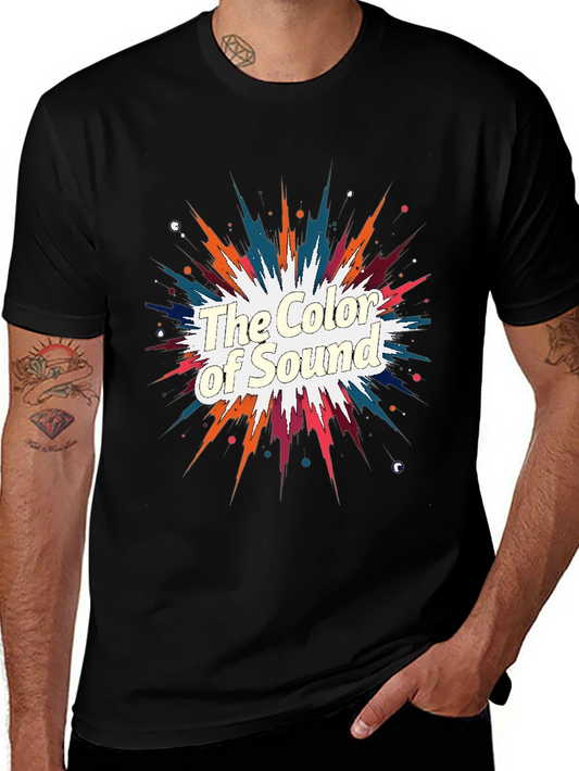 The Color of Sound Graphic T-Shirt