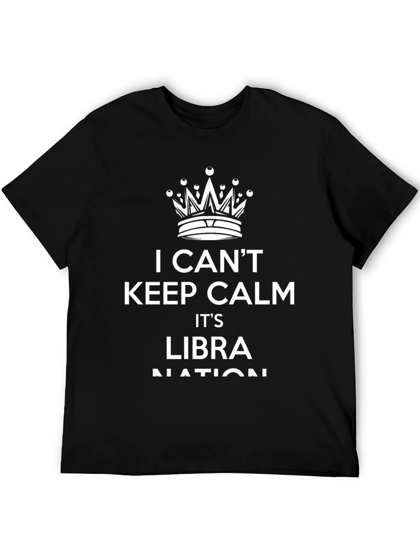 Libra Nation Graphic Tee - Stay Calm
