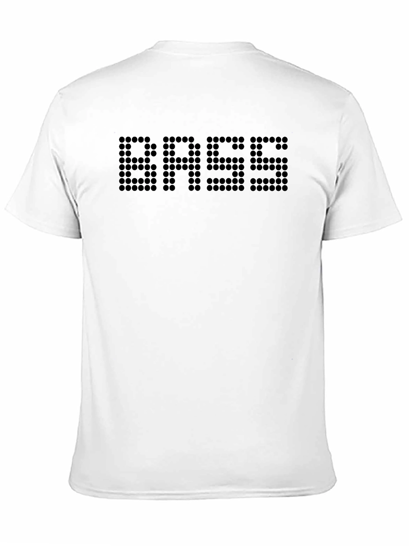 BASS Dot Matrix Graphic Tee - Black