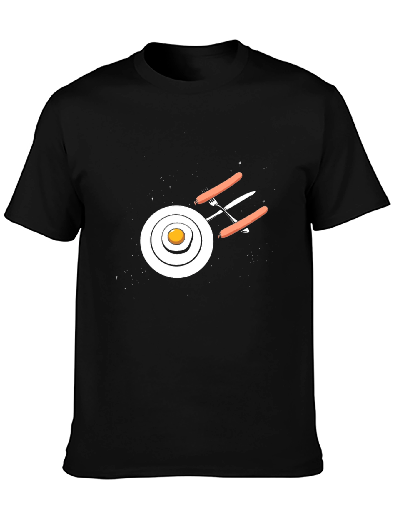 Breakfast Spacecraft T-Shirt