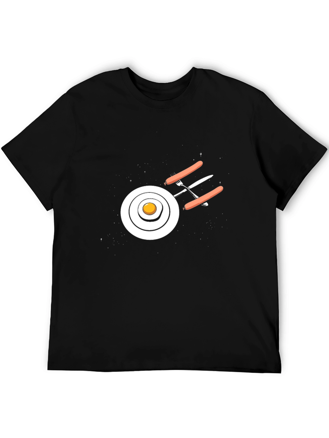 Breakfast Spacecraft T-Shirt