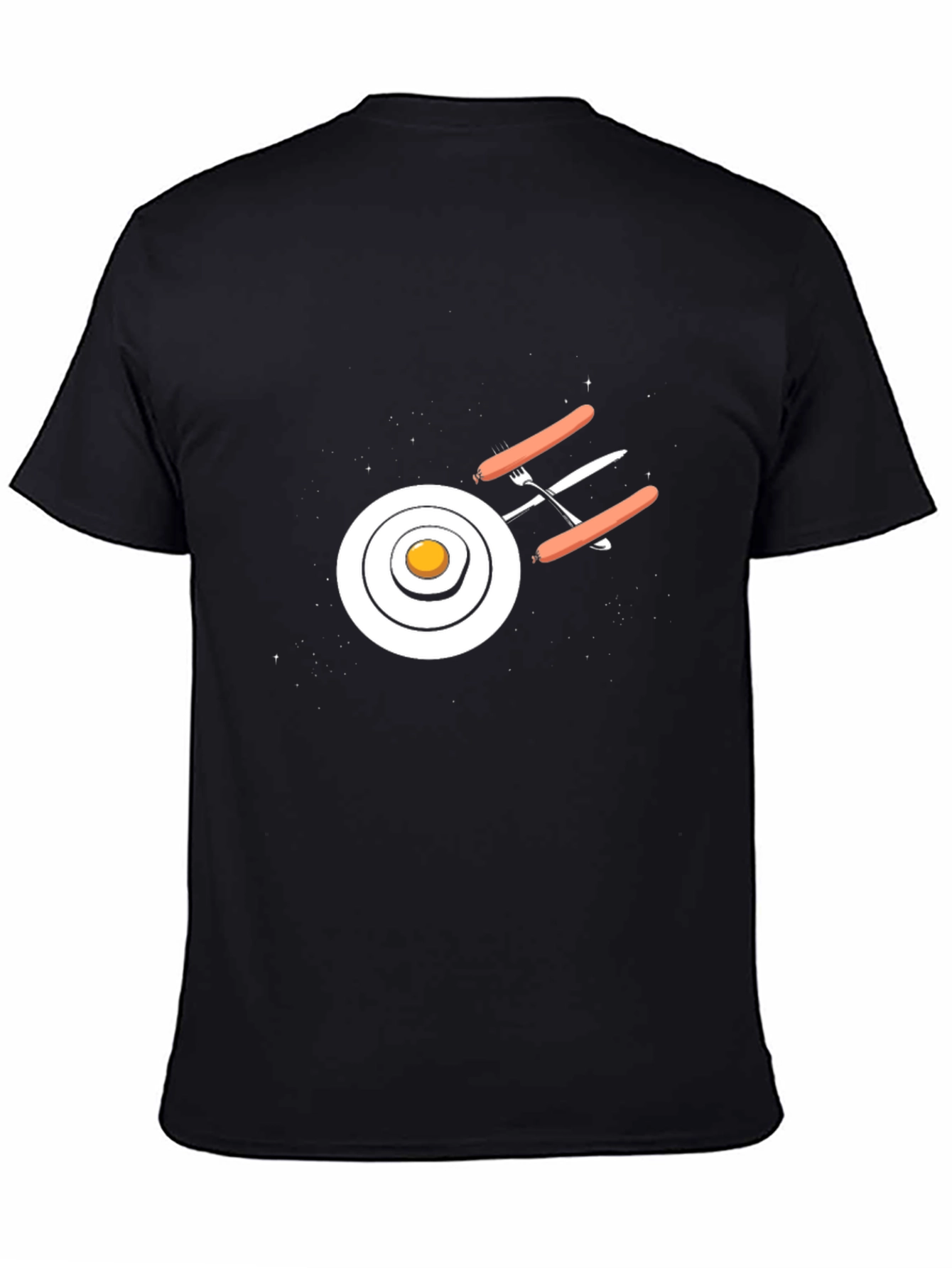 Breakfast Spacecraft T-Shirt