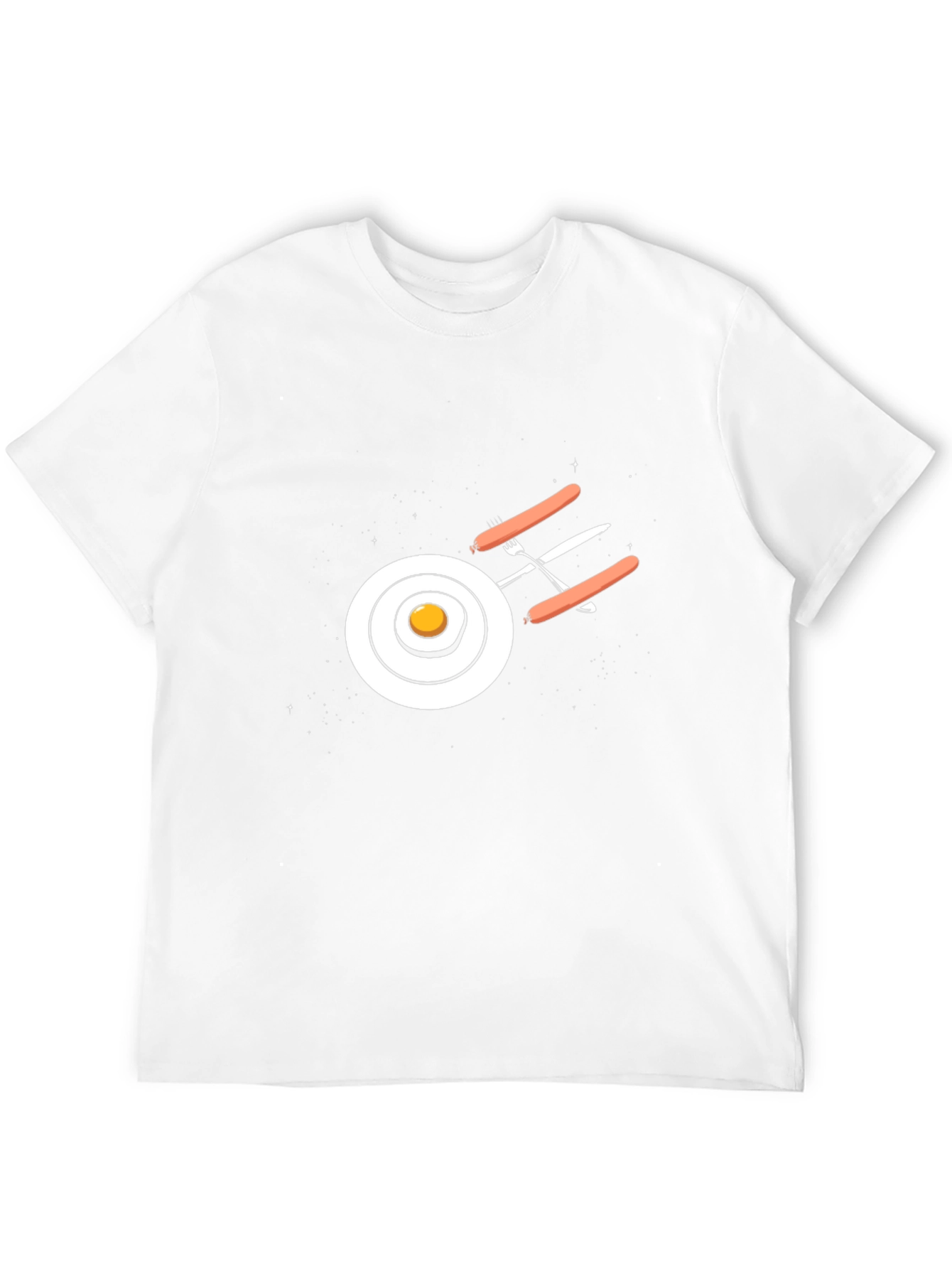 Breakfast Spacecraft T-Shirt
