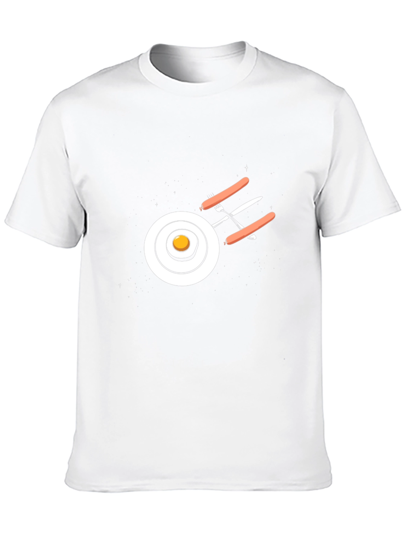 Breakfast Spacecraft T-Shirt