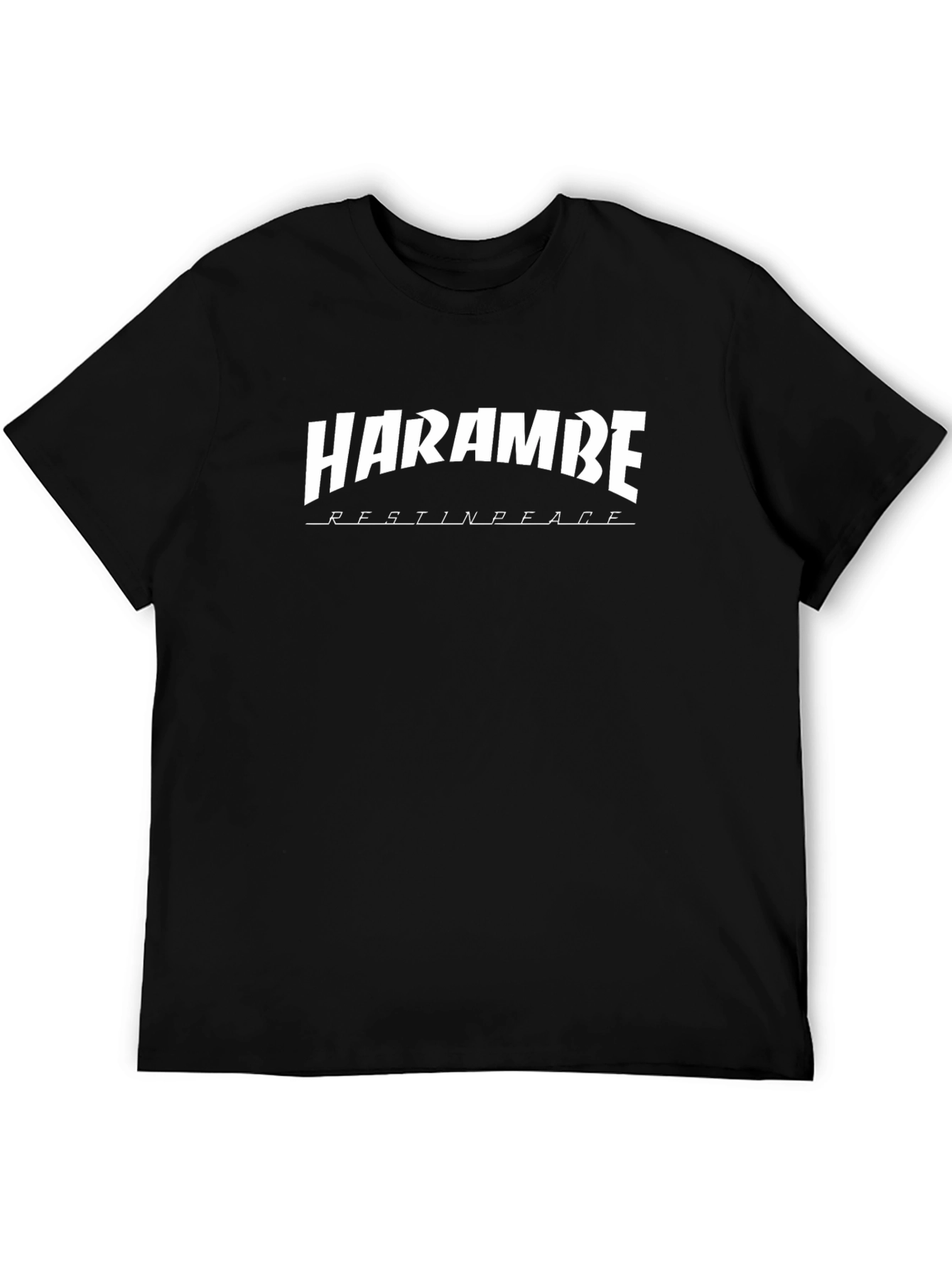 Harambe Rest In Peace Graphic T-Shirt