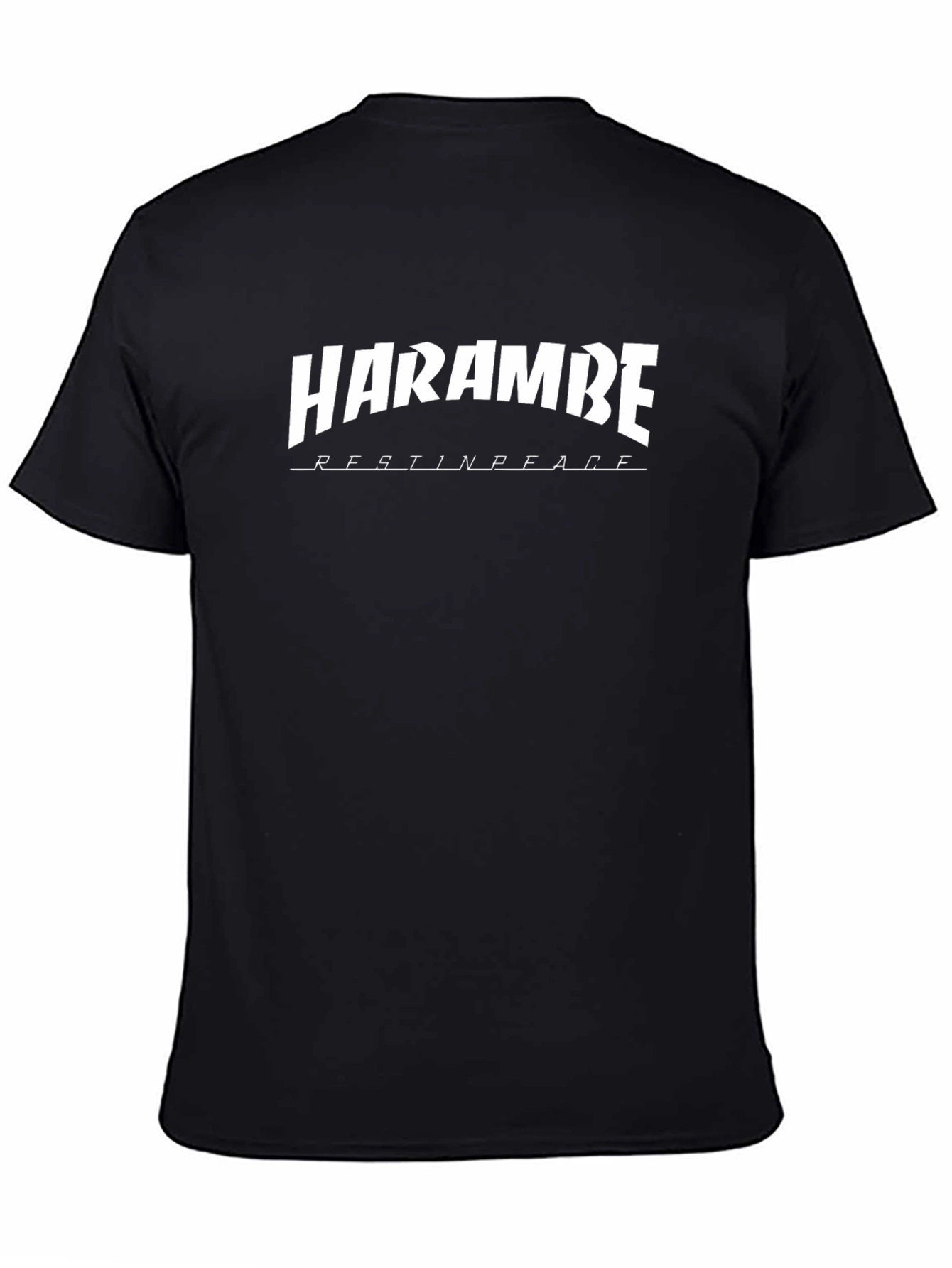 Harambe Rest In Peace Graphic T-Shirt