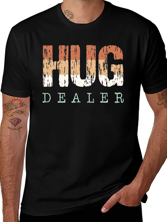 Retro Hug Dealer T-Shirt - Comfort Fit