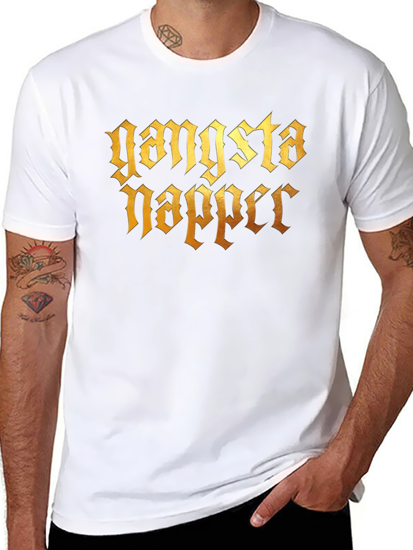 Gangsta Napper Black T-Shirt
