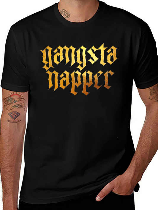 Gangsta Napper Black T-Shirt