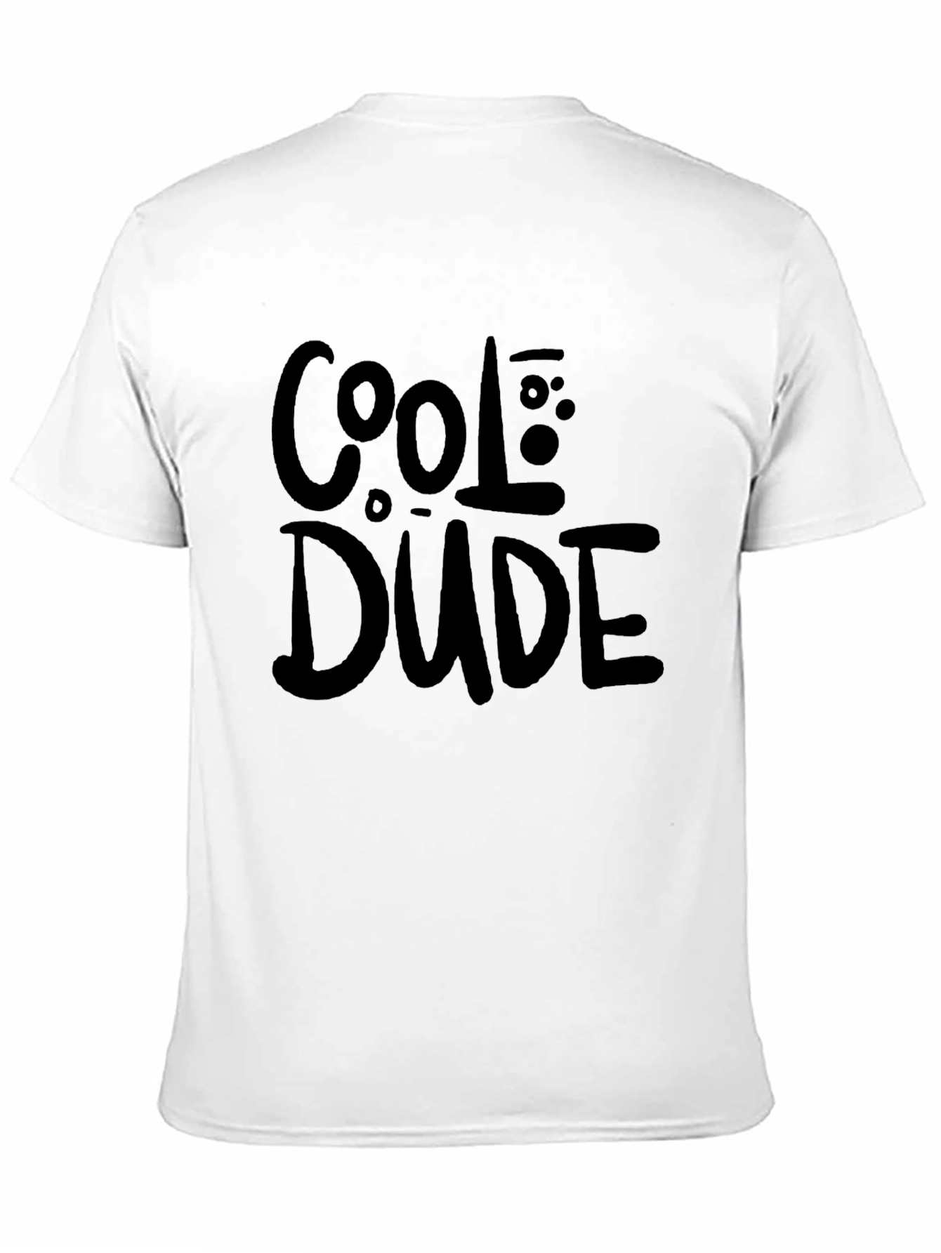 Cool Dude Black Graphic T-Shirt