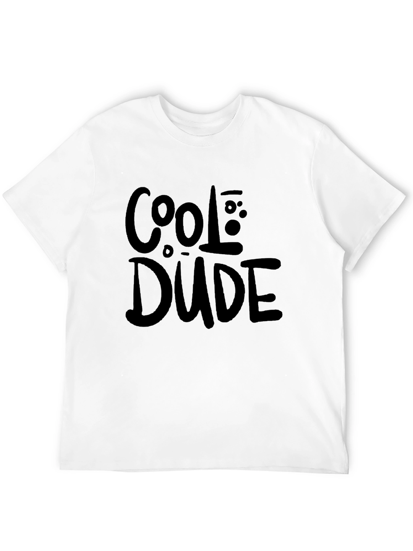 Cool Dude Black Graphic T-Shirt