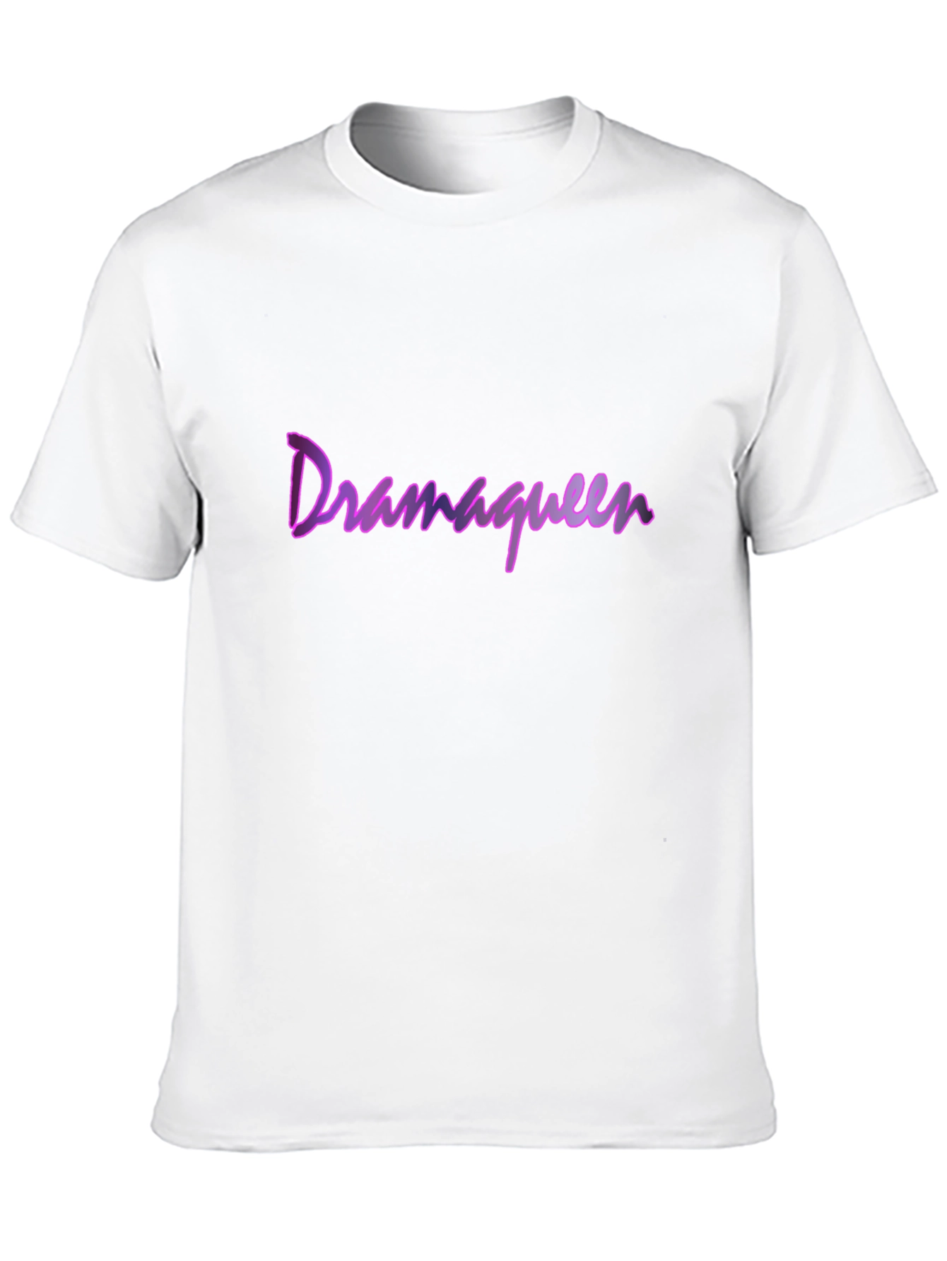 Drama Queen Graphic Tee - Unisex Black T-Shirt
