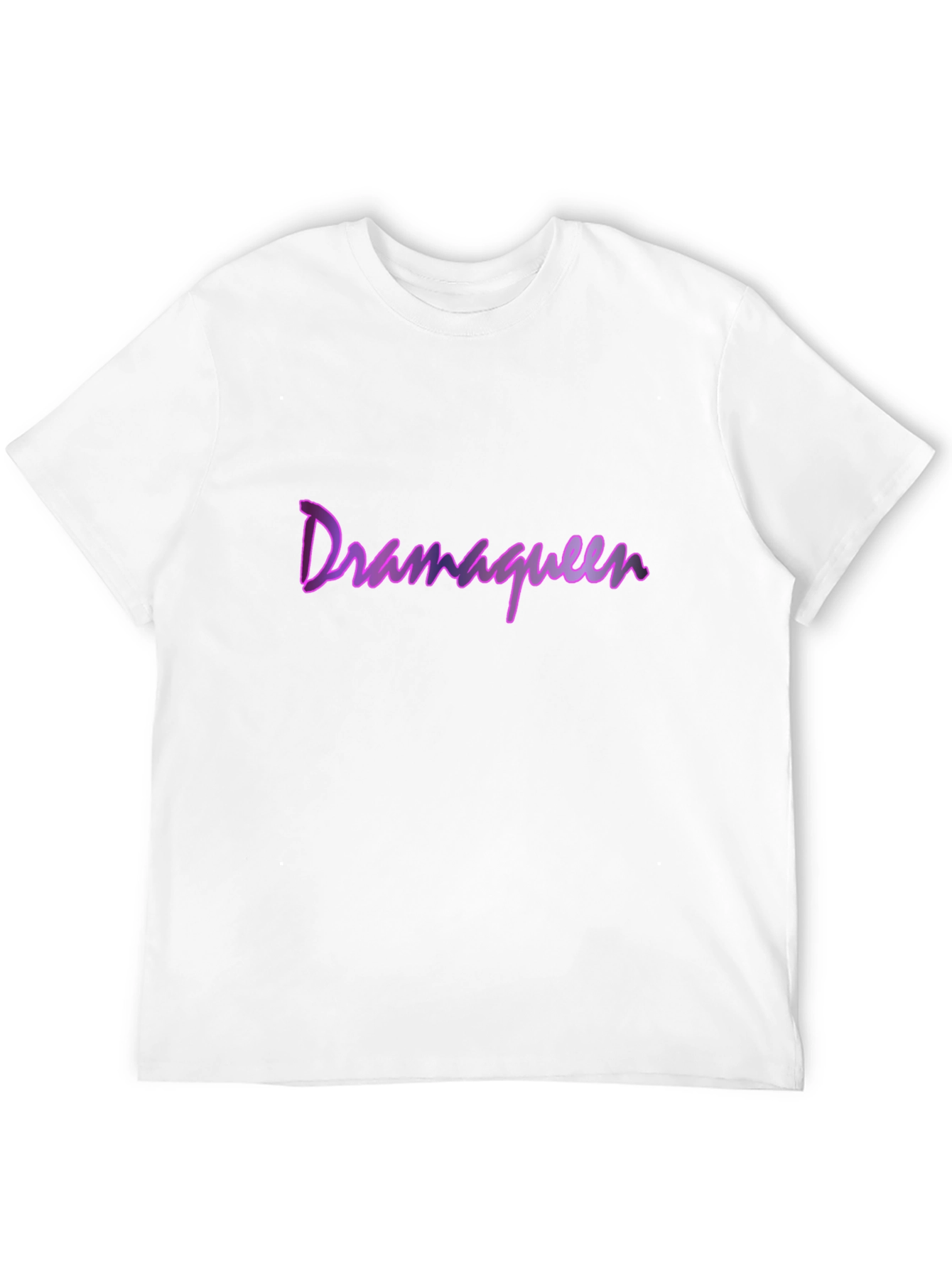 Drama Queen Graphic Tee - Unisex Black T-Shirt