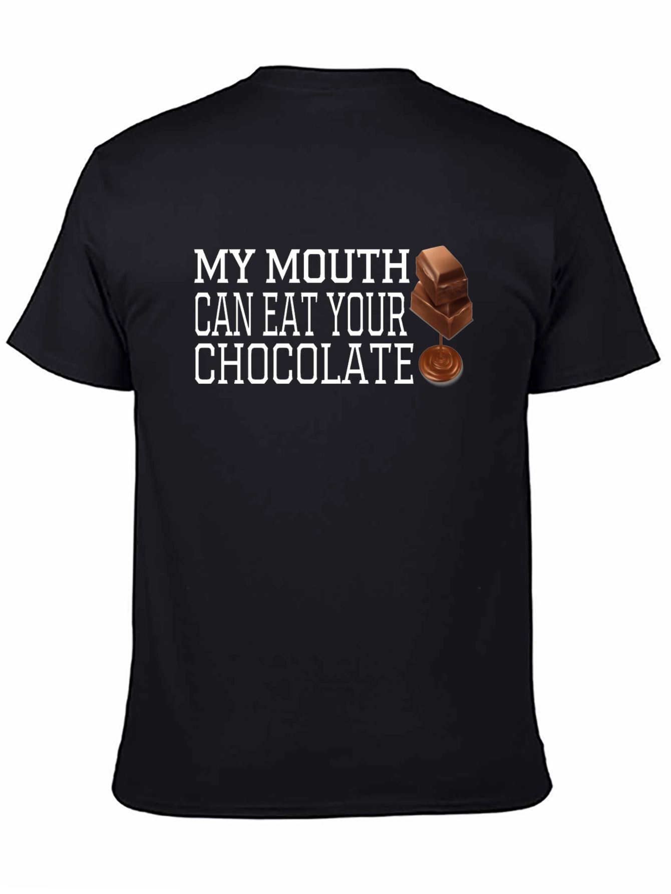 Funny Chocolate Lover Graphic T-Shirt