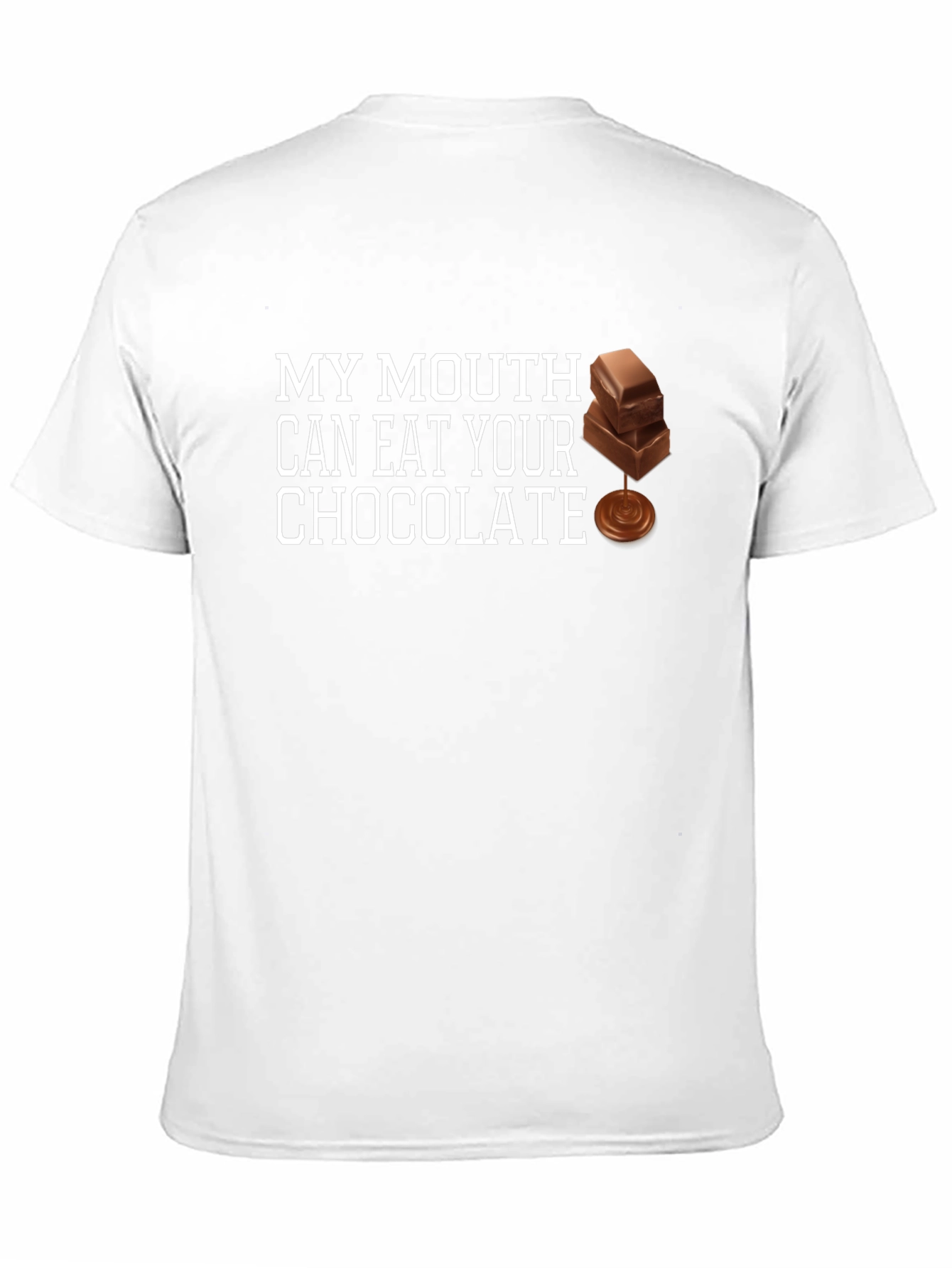 Funny Chocolate Lover Graphic T-Shirt
