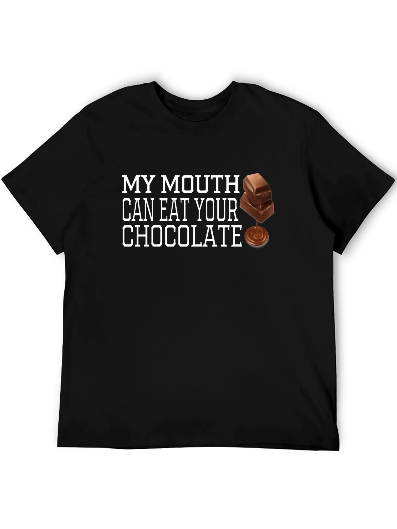 Funny Chocolate Lover Graphic T-Shirt