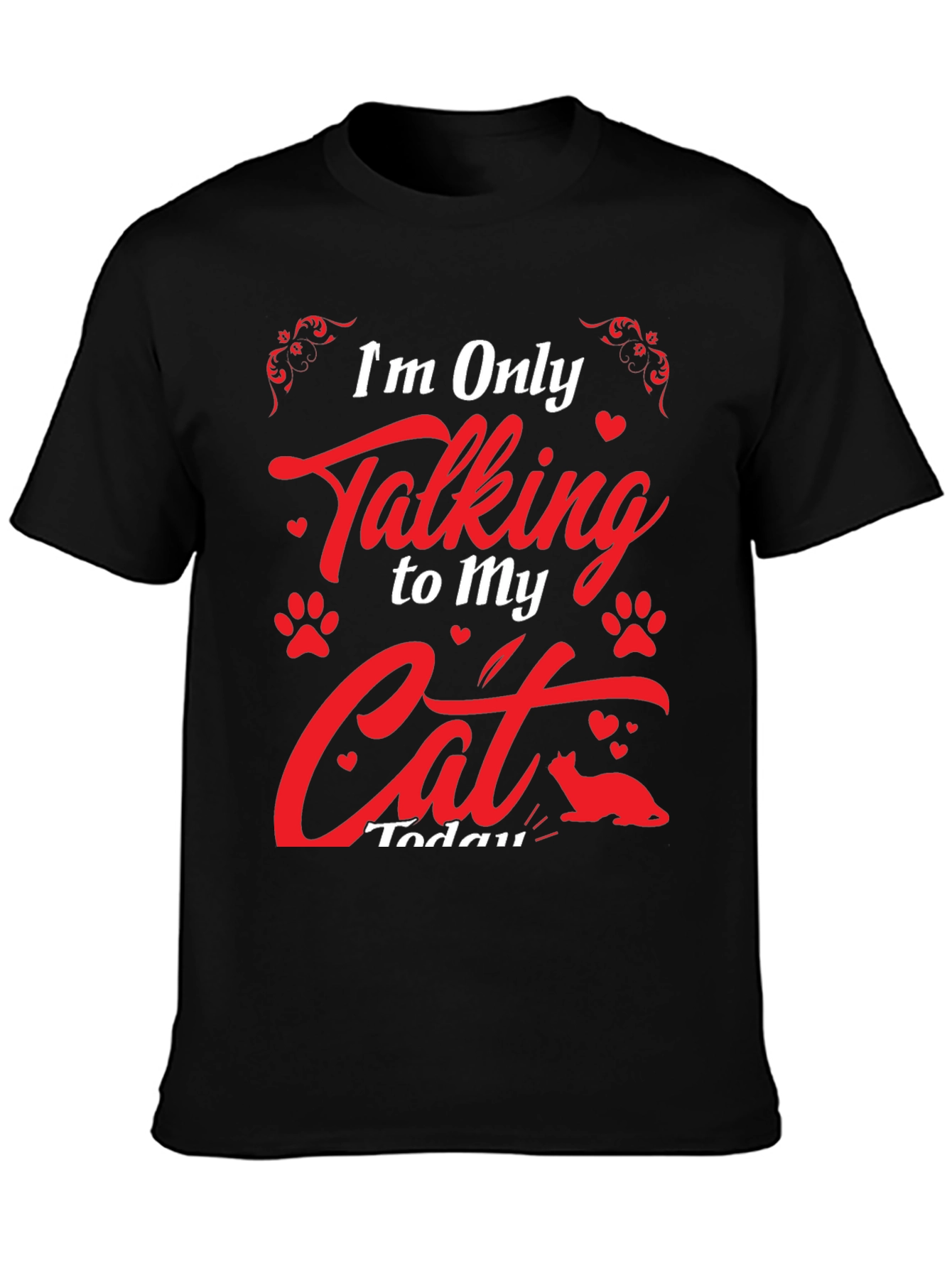 Im Only Talking To My Cat T-Shirt
