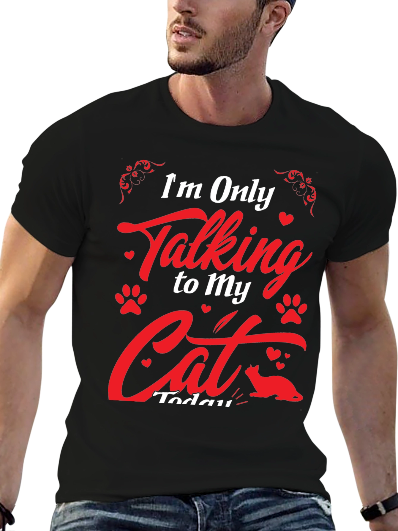 Im Only Talking To My Cat T-Shirt