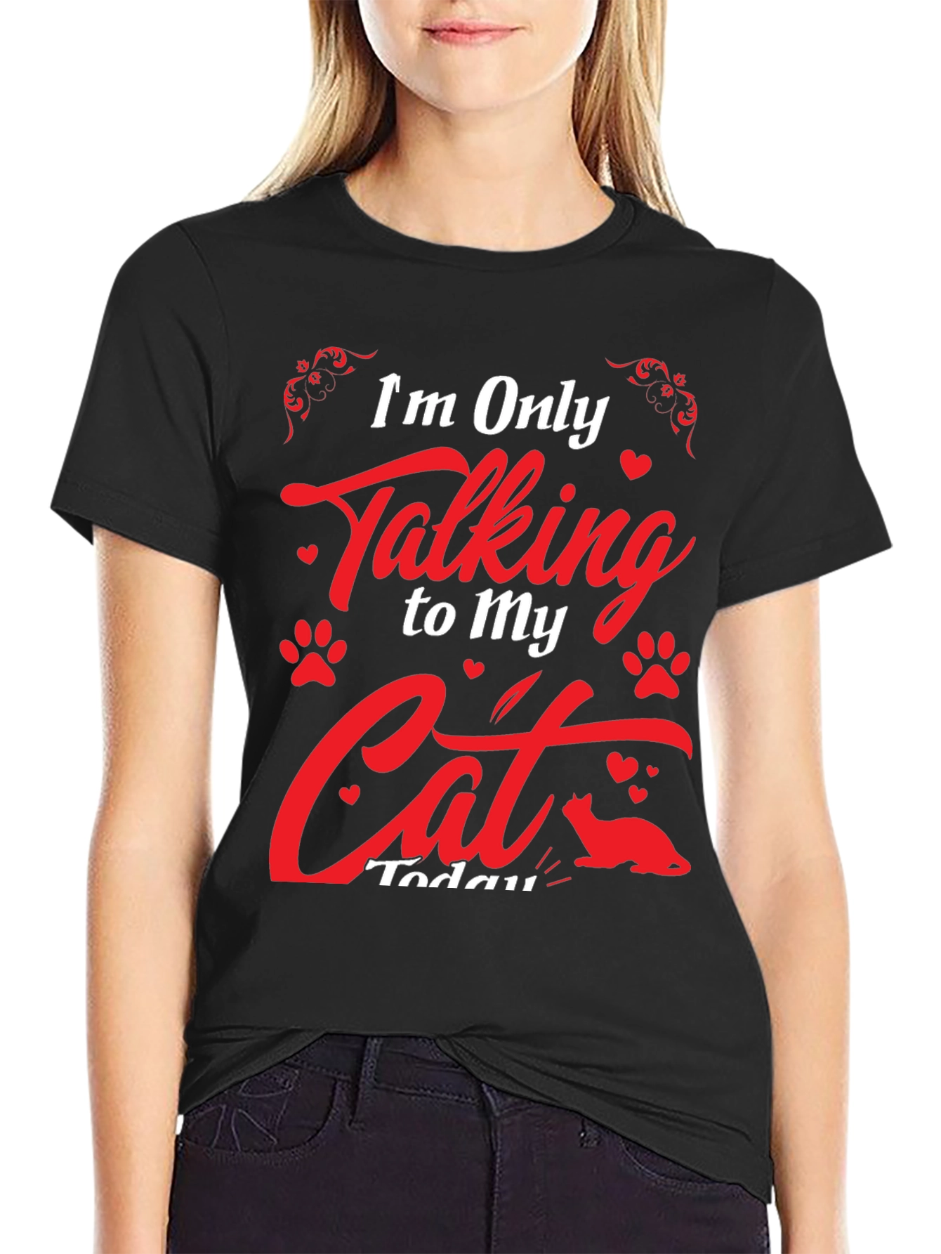 Im Only Talking To My Cat T-Shirt