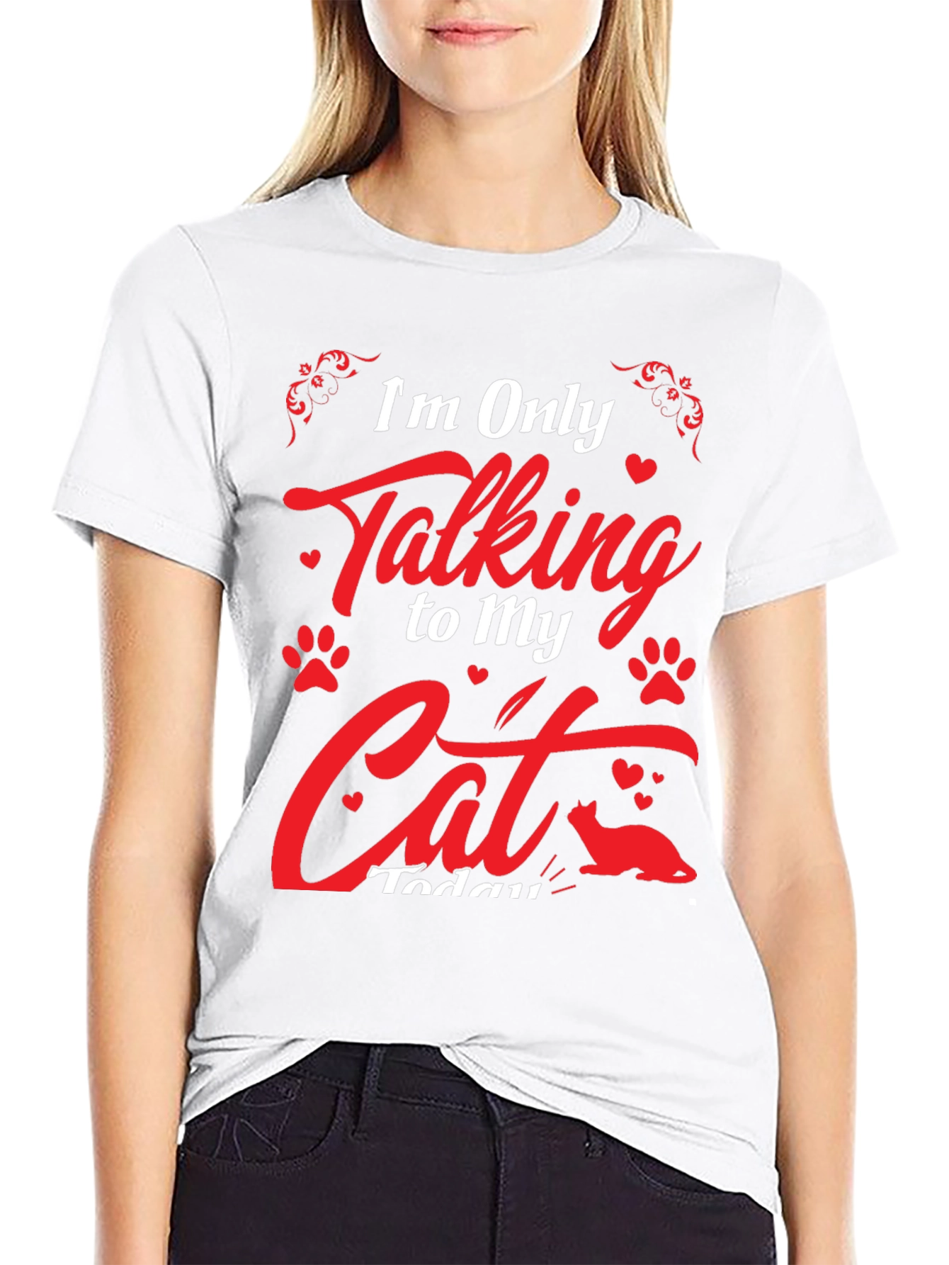 Im Only Talking To My Cat T-Shirt