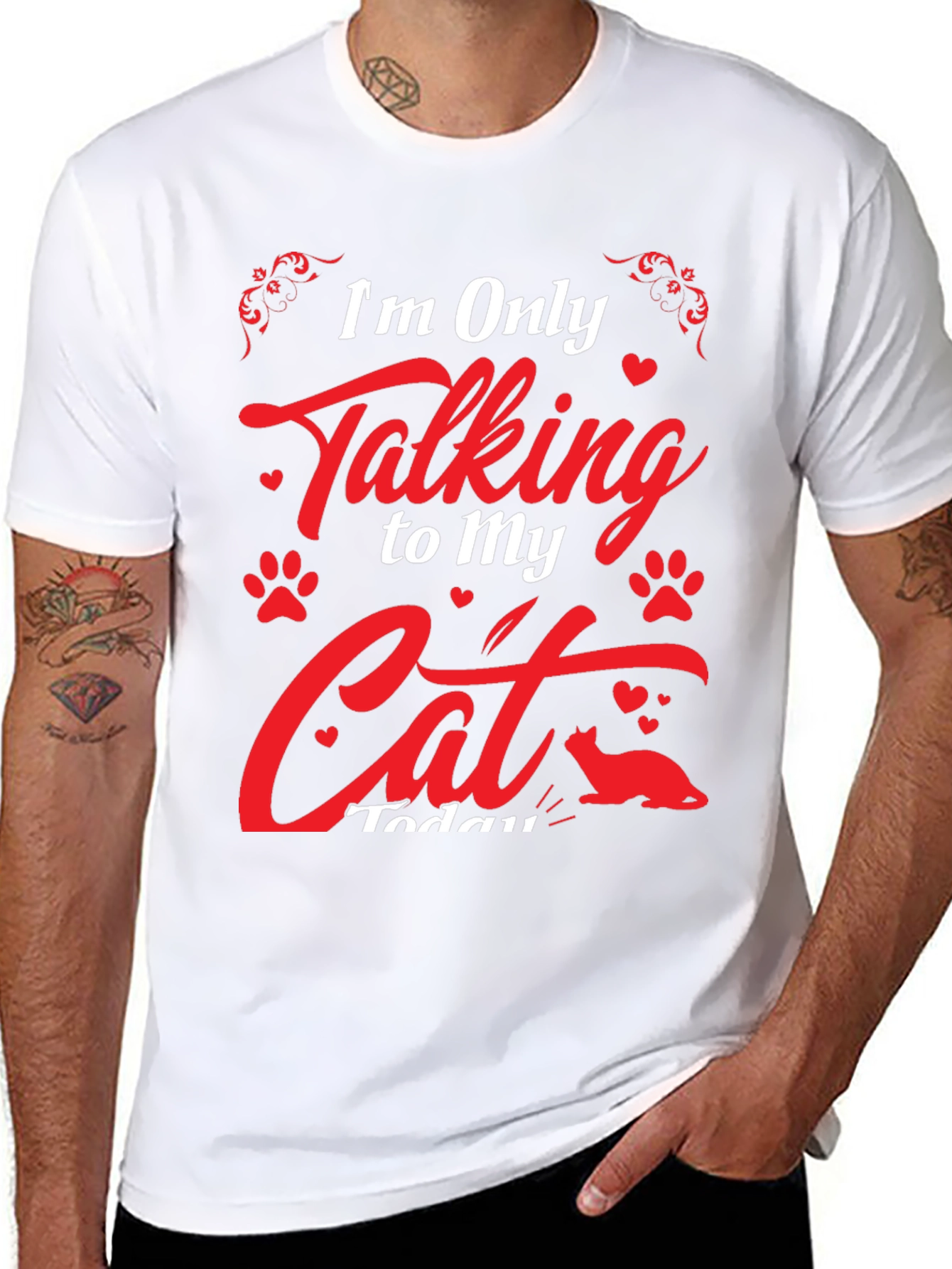 Im Only Talking To My Cat T-Shirt