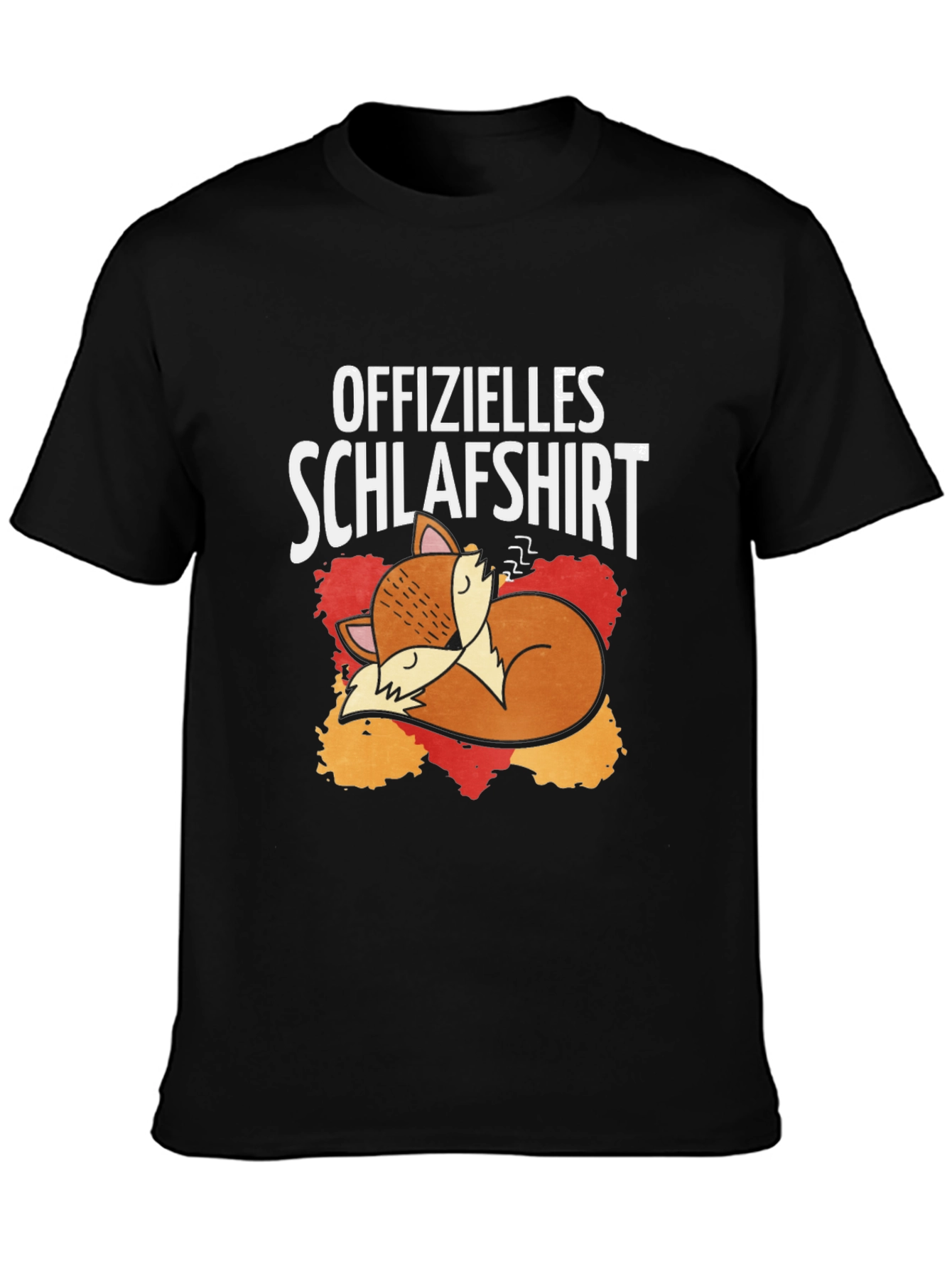 Funny Fox Sleeping Shirt - Offizielles Schlafshirt
