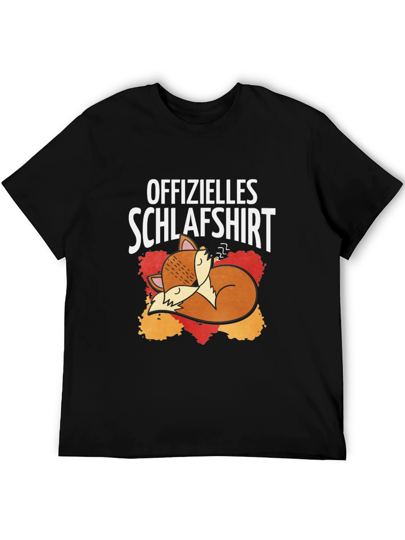 Funny Fox Sleeping Shirt - Offizielles Schlafshirt