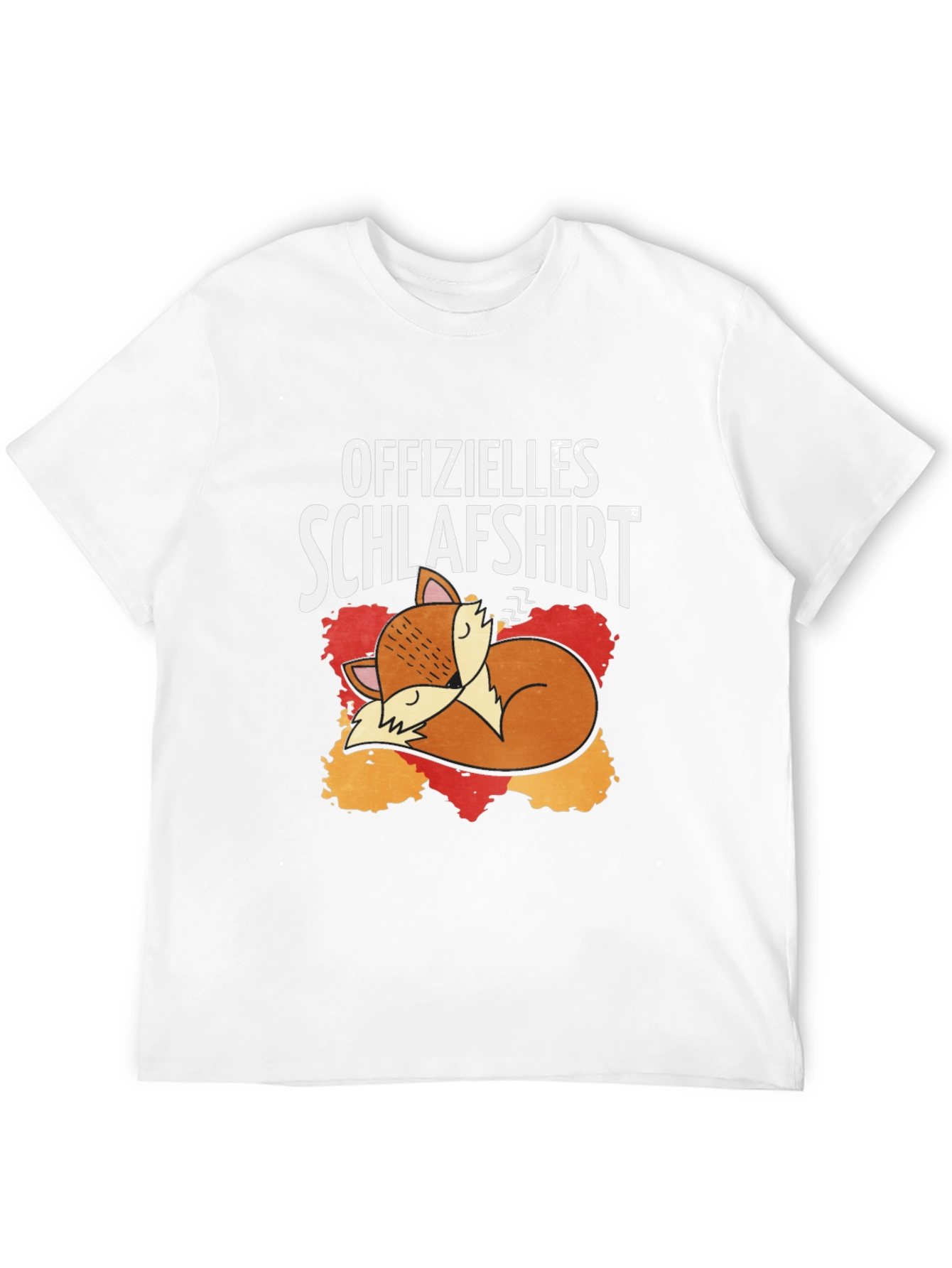 Funny Fox Sleeping Shirt - Offizielles Schlafshirt