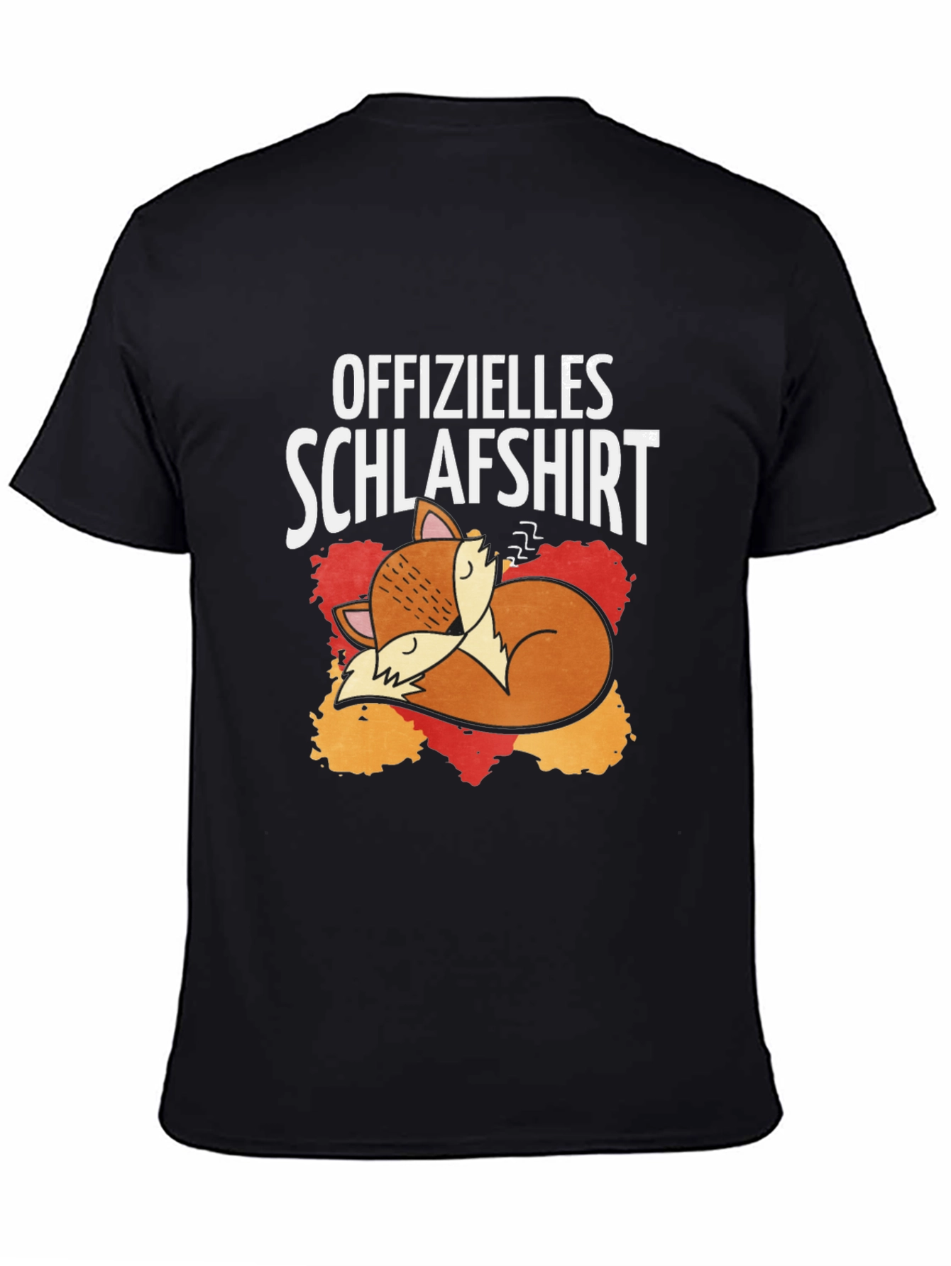 Funny Fox Sleeping Shirt - Offizielles Schlafshirt