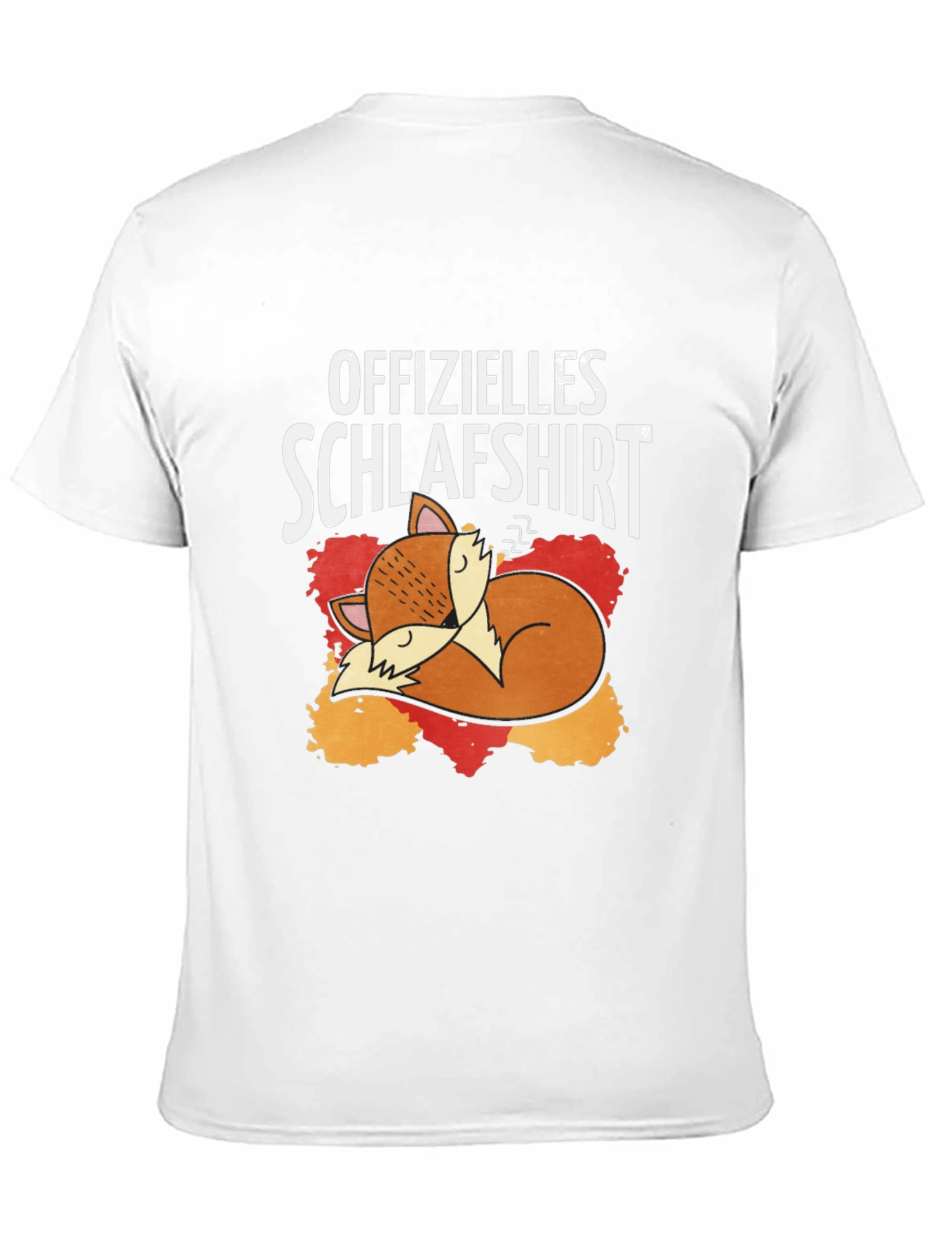 Funny Fox Sleeping Shirt - Offizielles Schlafshirt