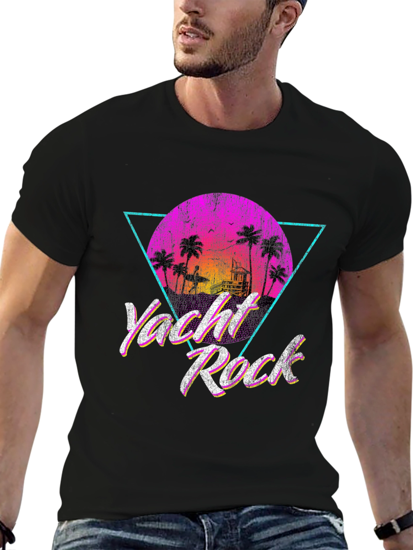 Yacht Rock Graphic Tee - Retro Summer Vibes
