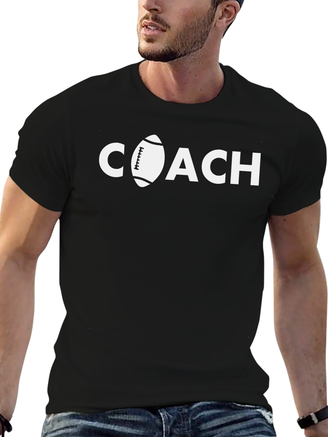 Coach Football T-Shirt