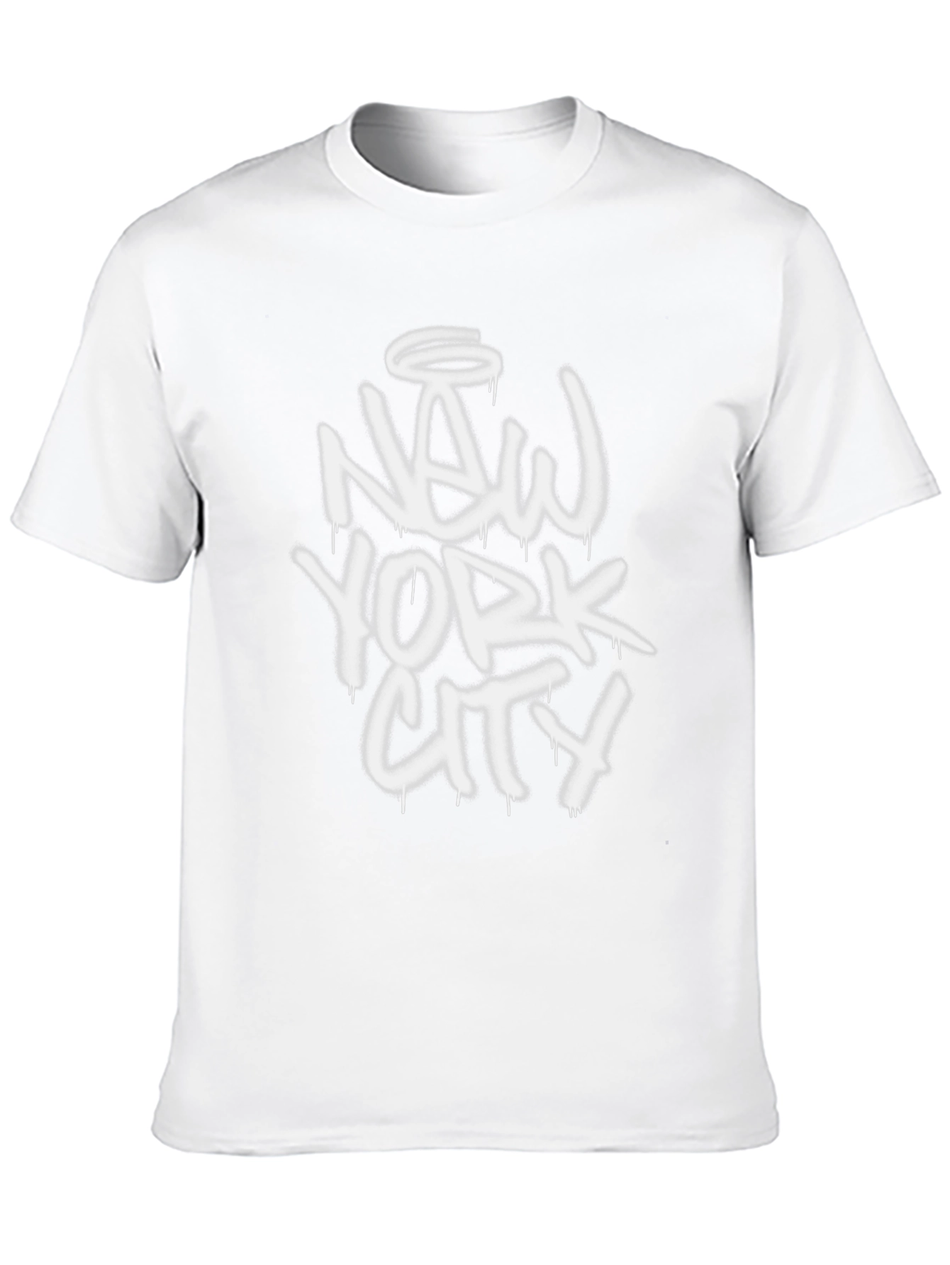 NYC Graffiti Style Black T-Shirt