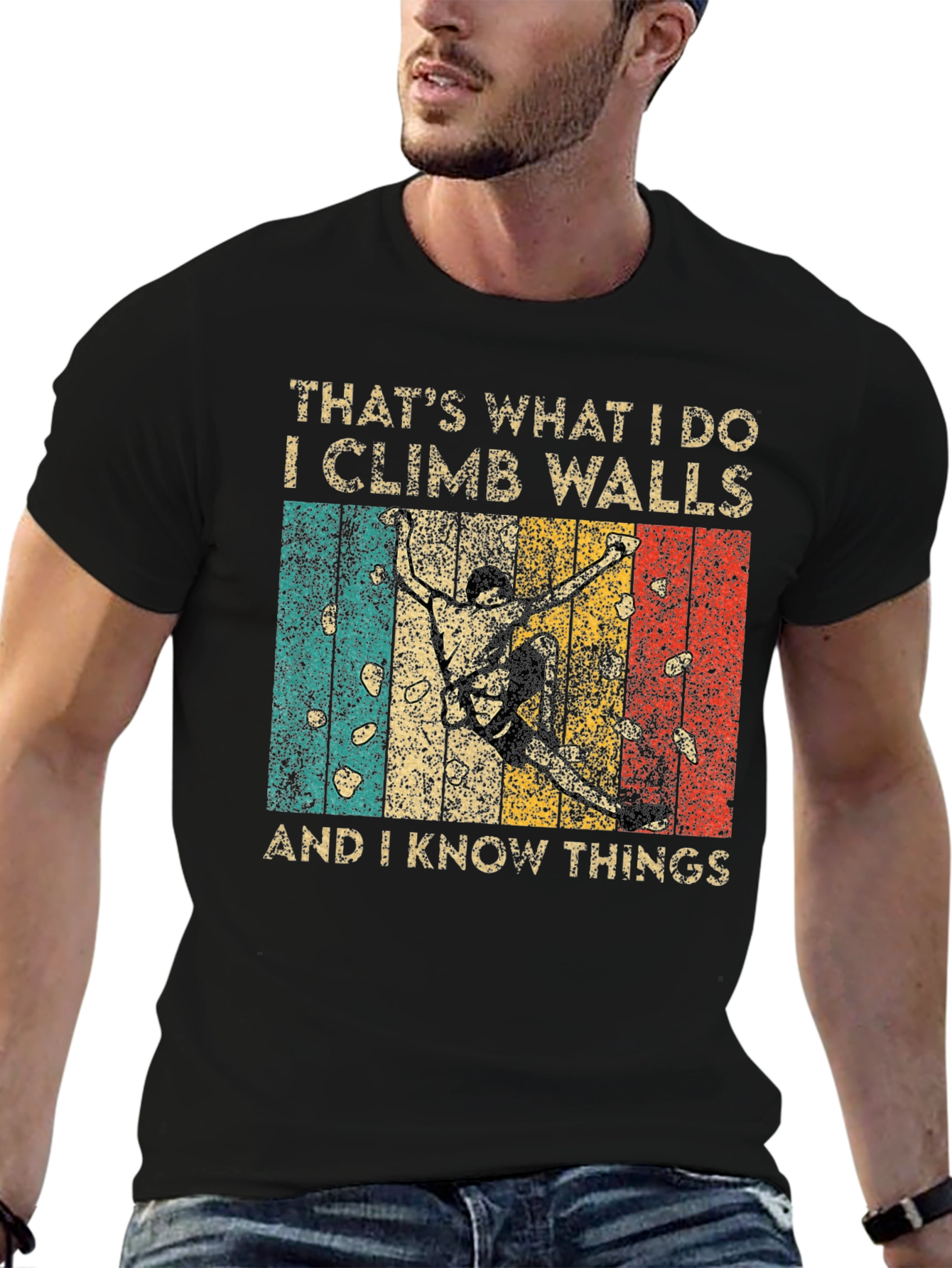 Climb Walls & Know Things Tee