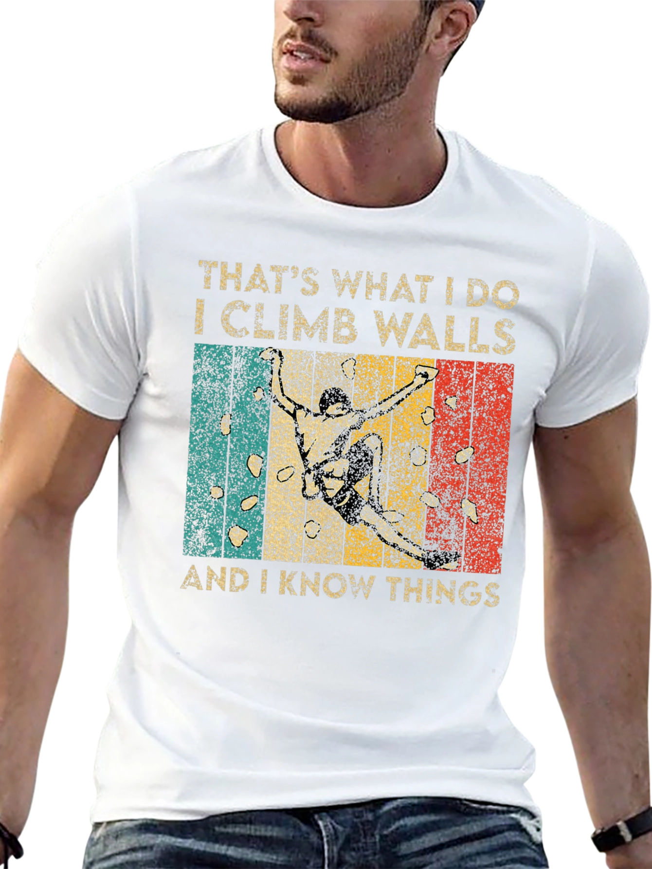 Climb Walls & Know Things Tee