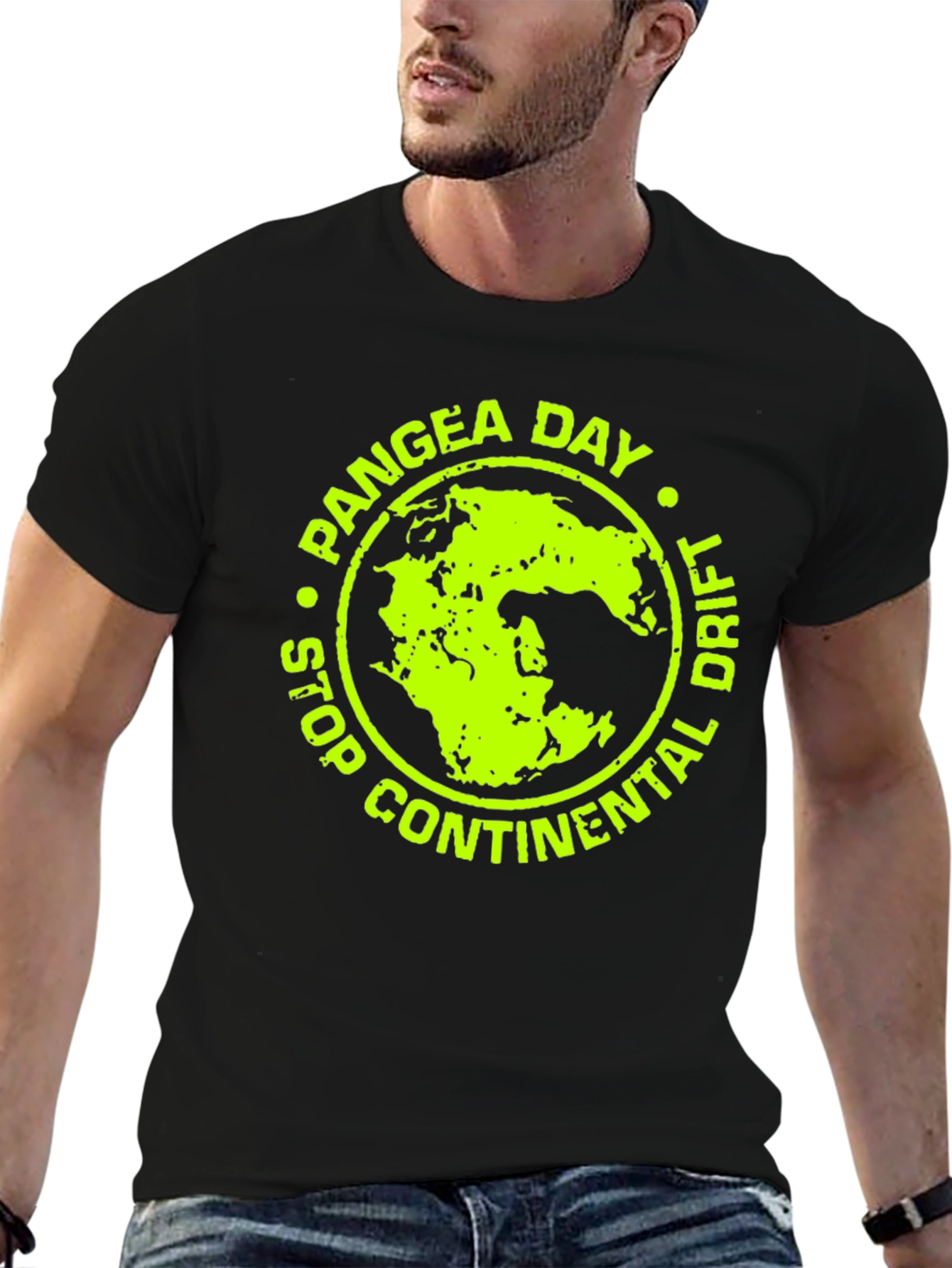 Pangea Day Stop Continental Drift Graphic Tee