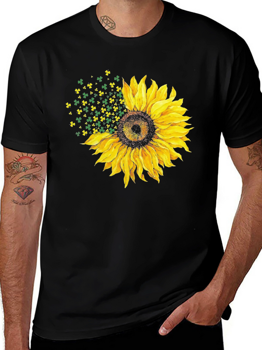 Shamrock Sunflower Graphic Tee