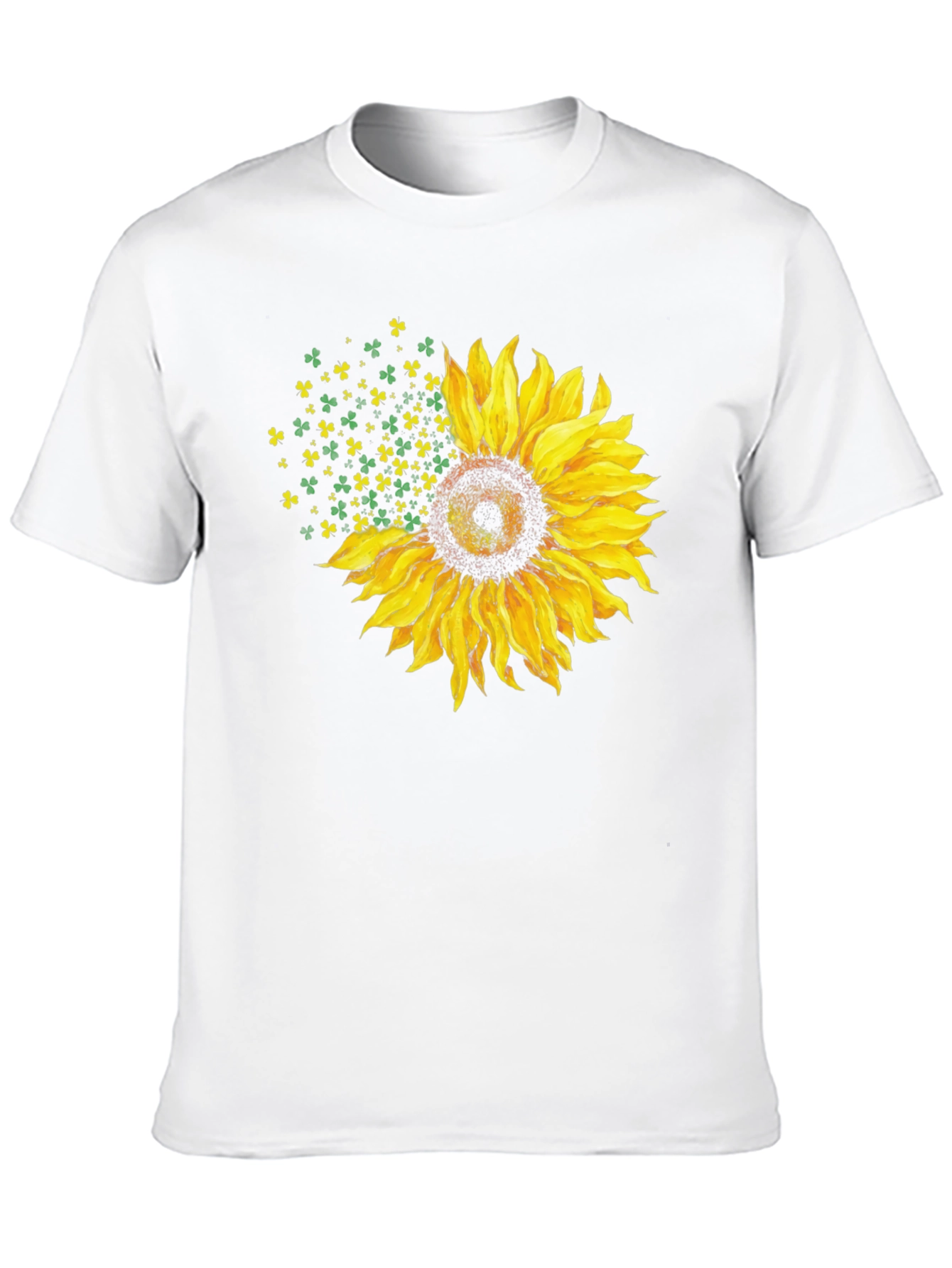 Shamrock Sunflower Graphic Tee