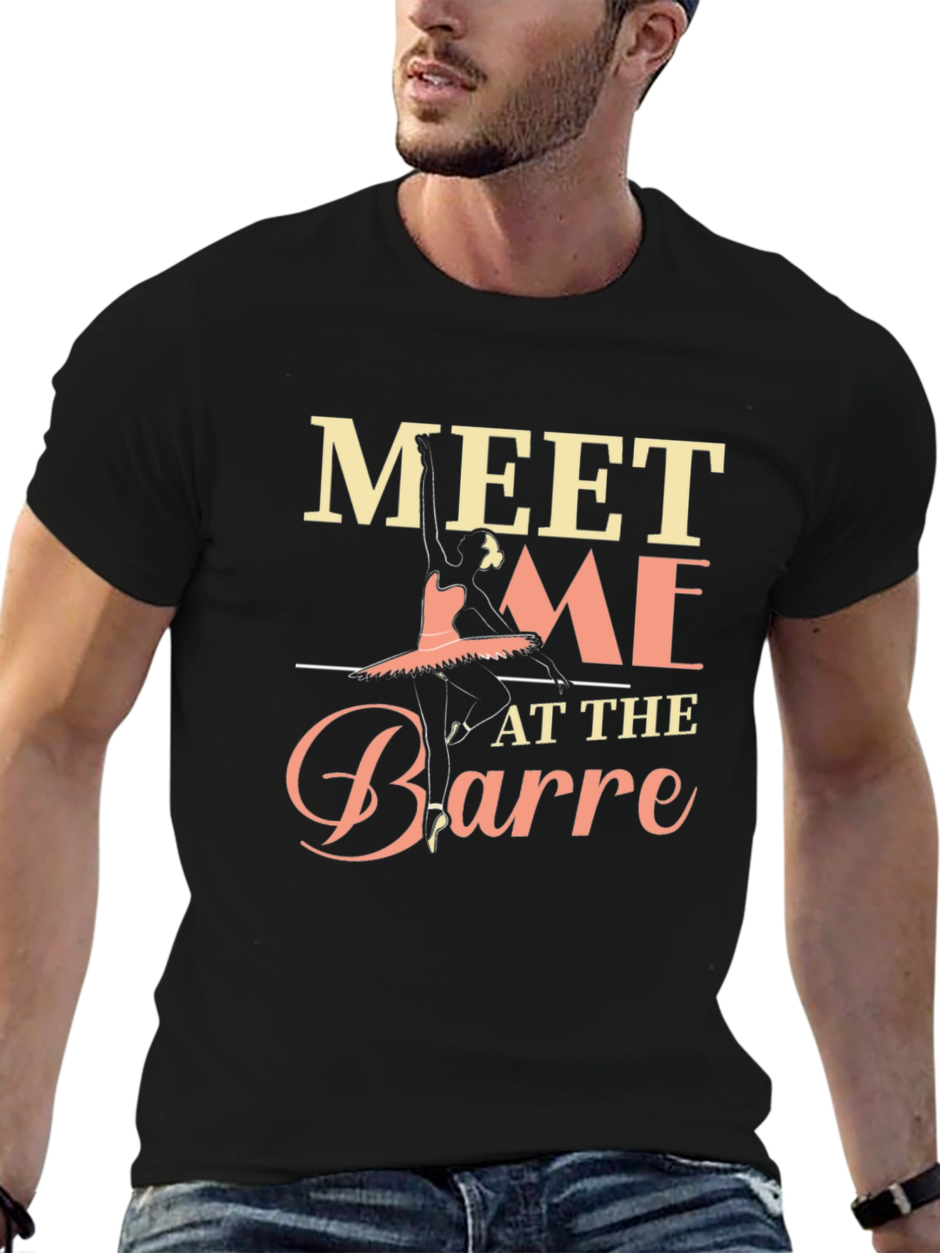 Meet Me At The Barre Ballet T-Shirt