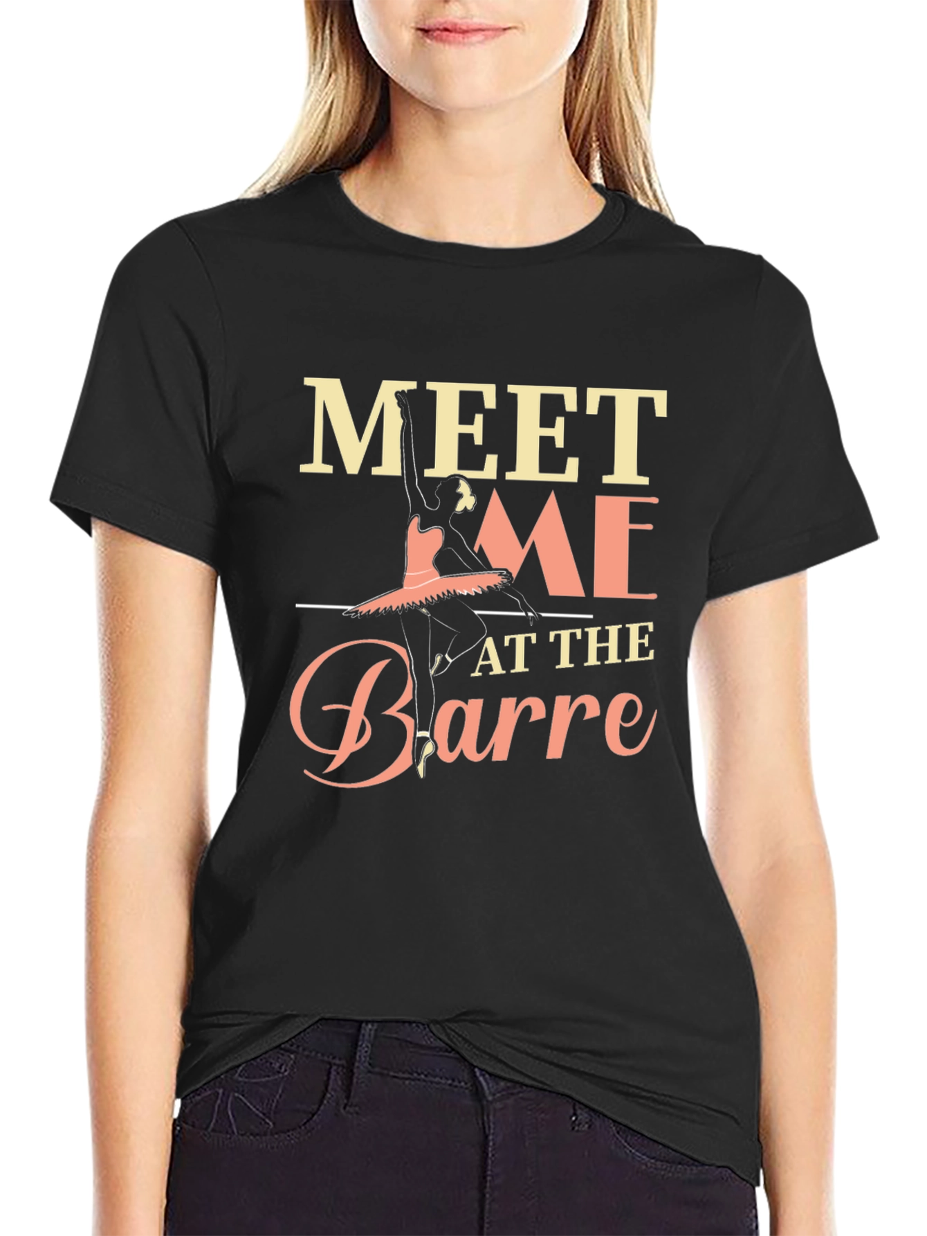 Meet Me At The Barre Ballet T-Shirt