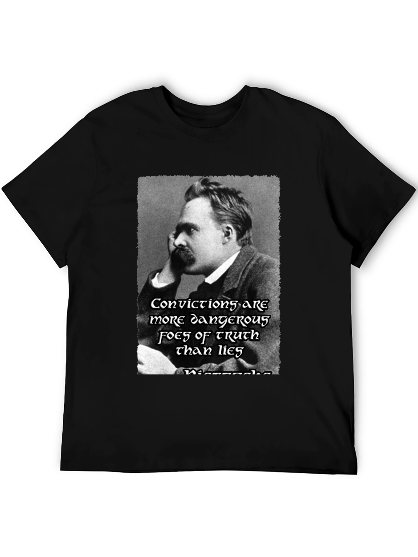 Nietzsche Quote T-Shirt - Dangerous Truth