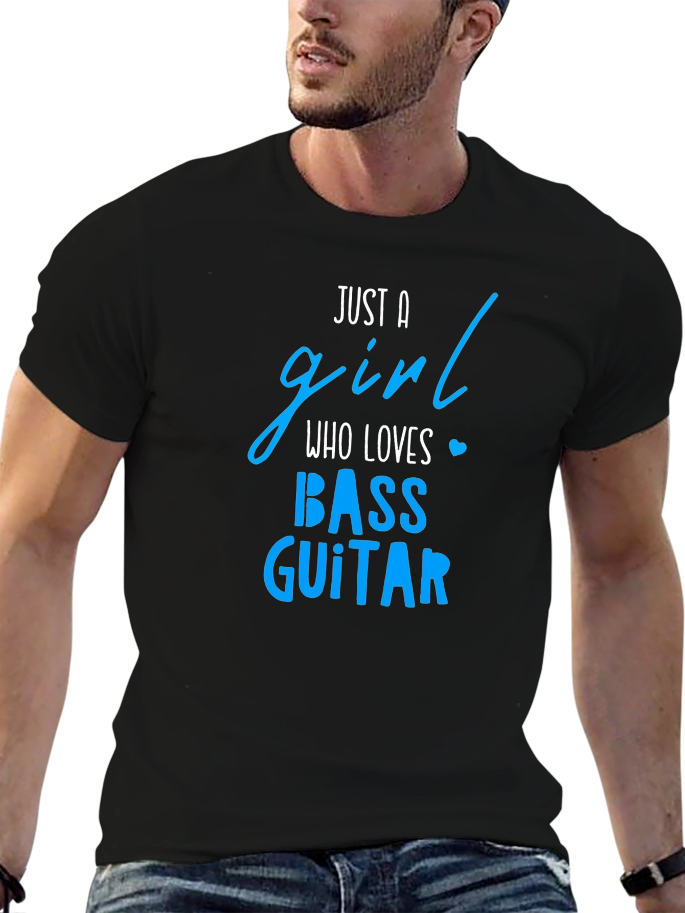 Bass Guitar Girl T-Shirt