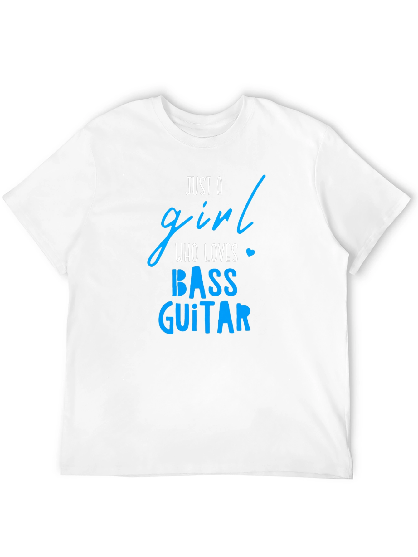Bass Guitar Girl T-Shirt