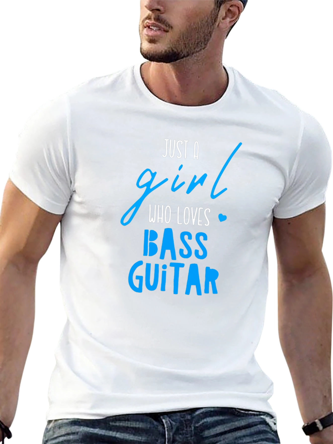 Bass Guitar Girl T-Shirt