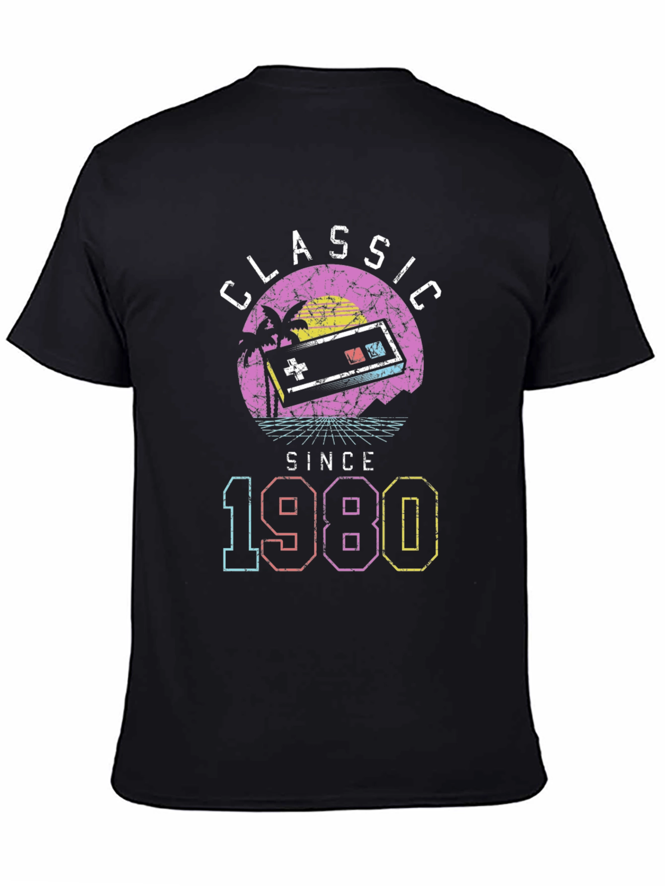Classic Since 1980 Retro Gaming T-Shirt