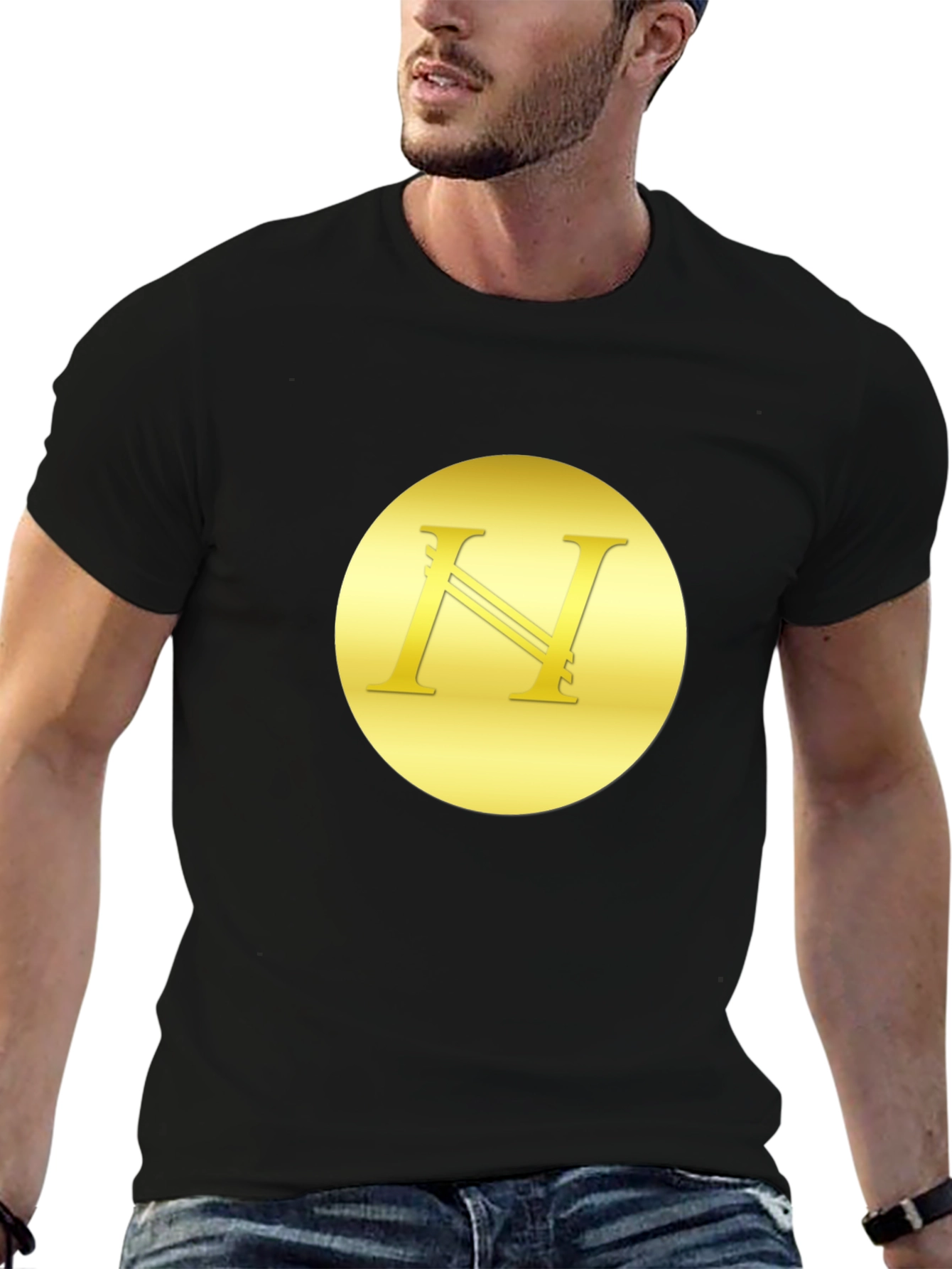 Golden N Black T-Shirt
