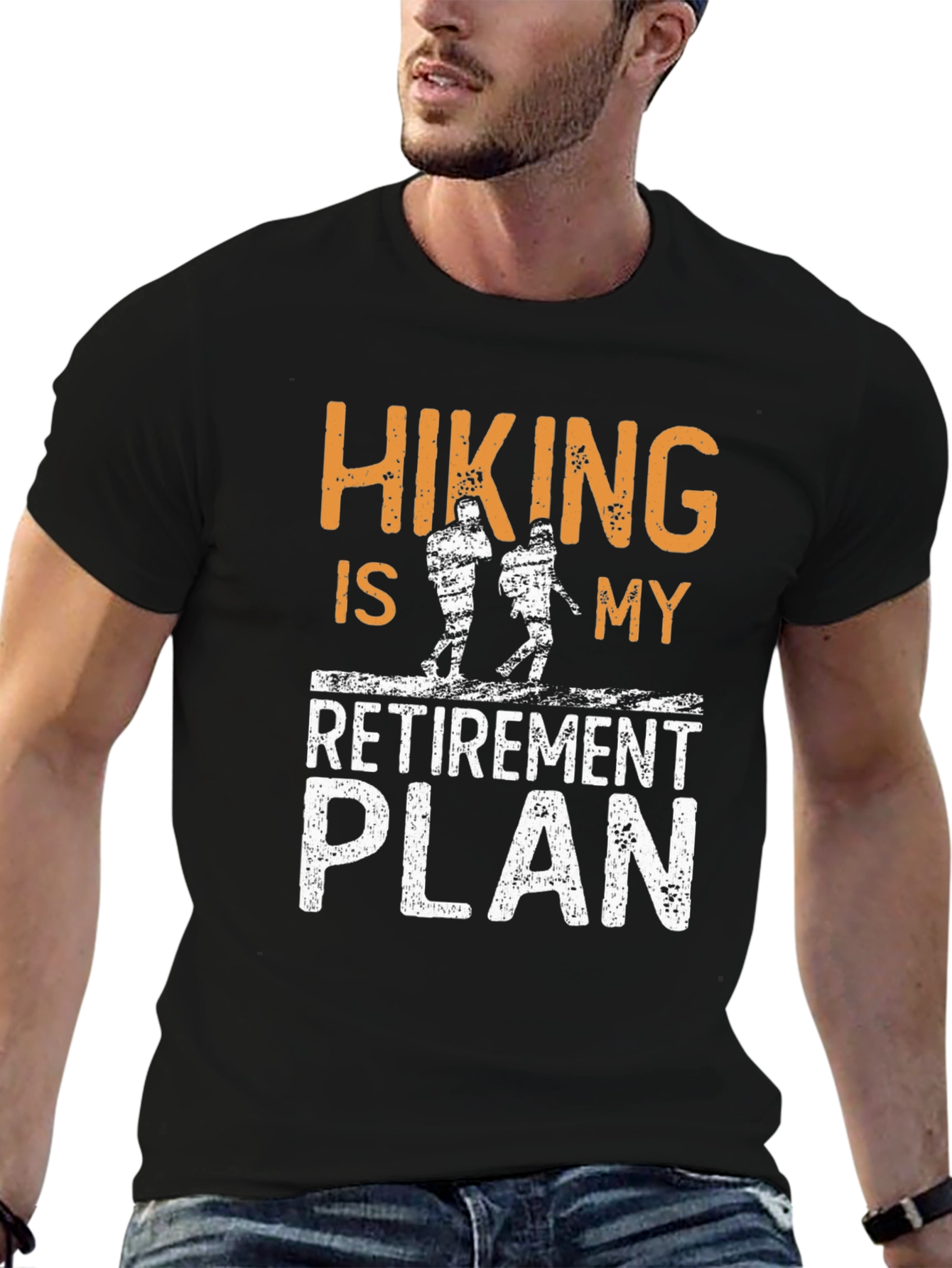 Hiking Retirement Plan Graphic Tee