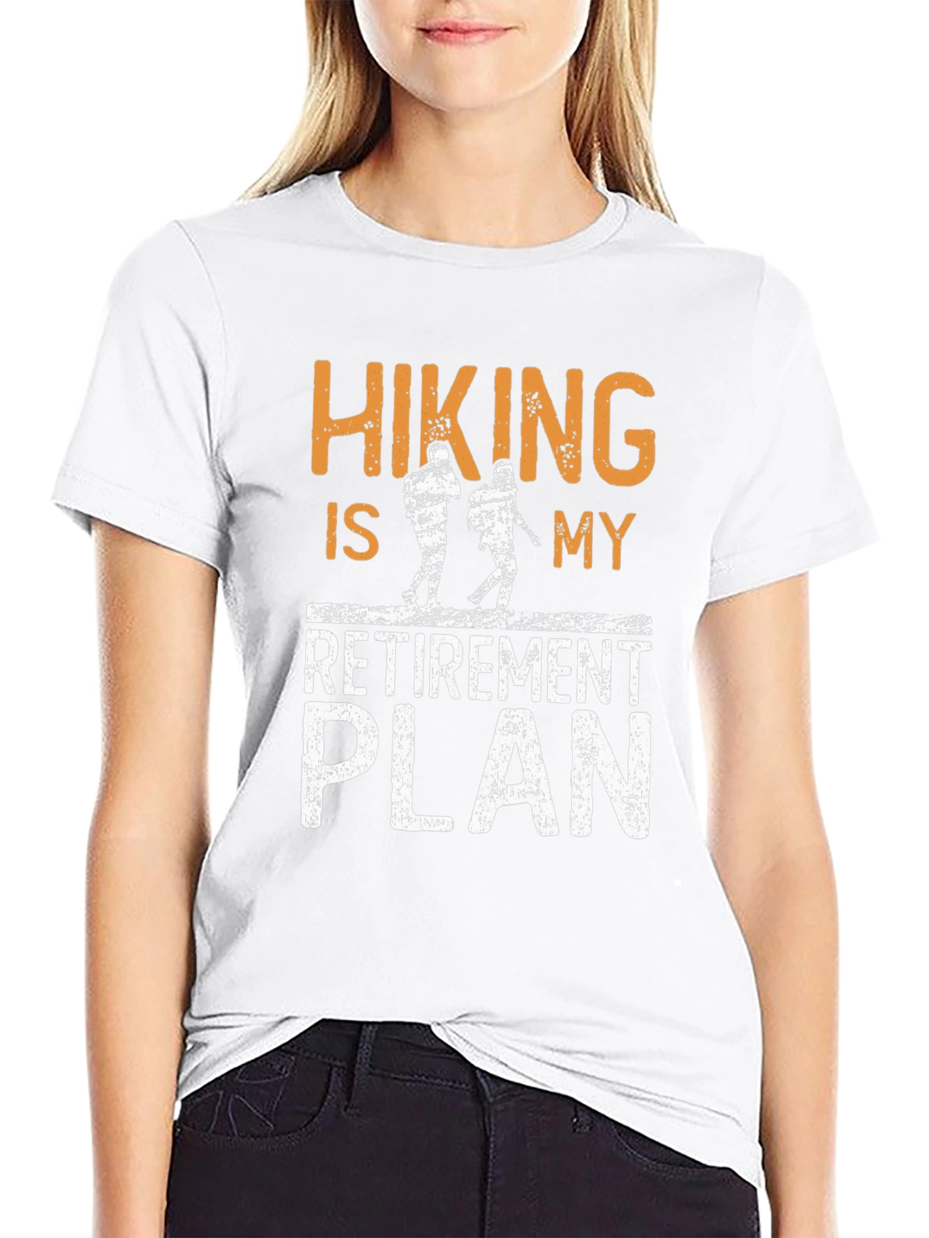 Hiking Retirement Plan Graphic Tee