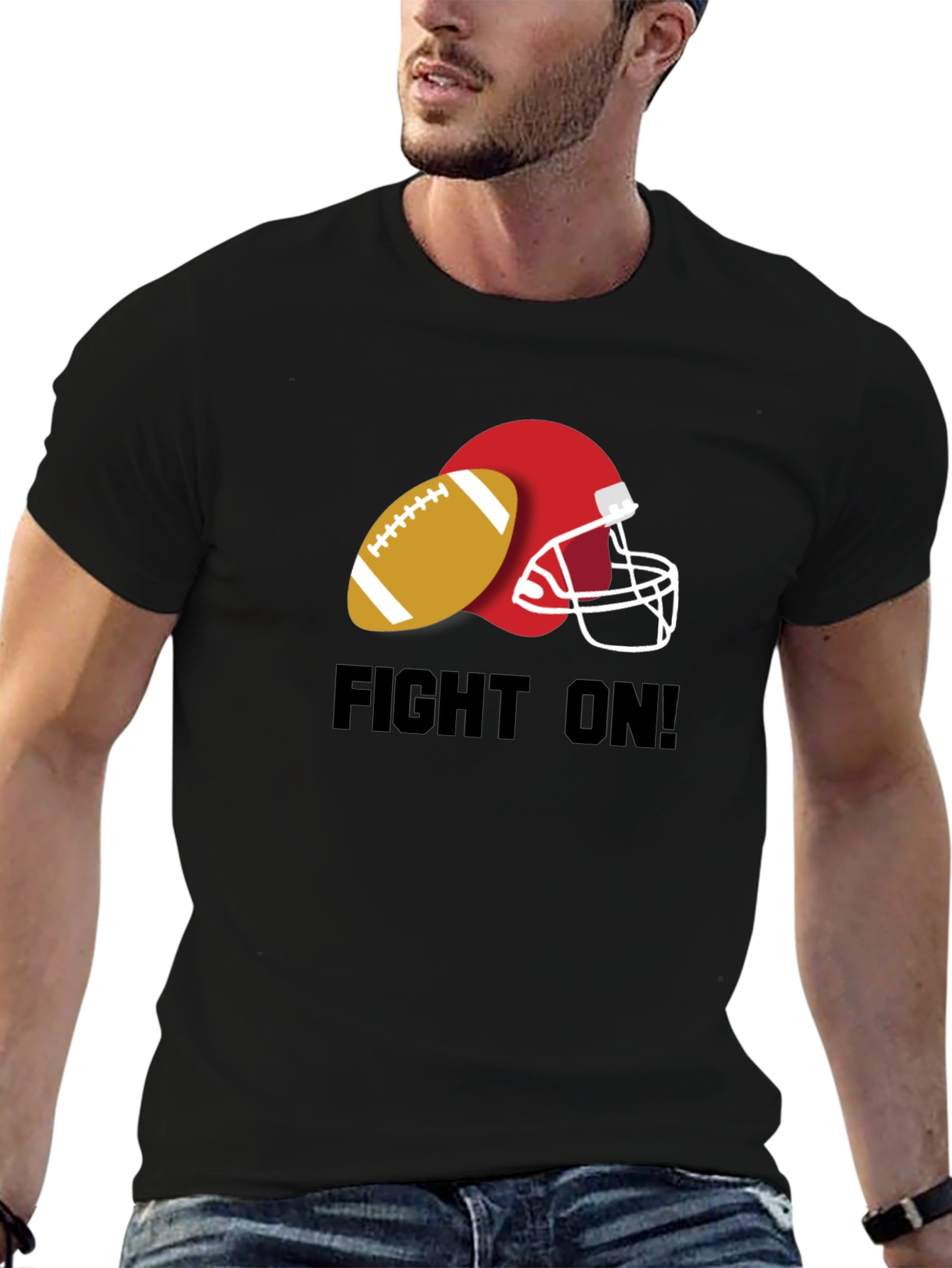 Fight On! Football Graphic Tee - Fan Apparel